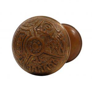 Antique Eastlake "Ceylon" Door Knob Sets by Corbin, c.1895-0