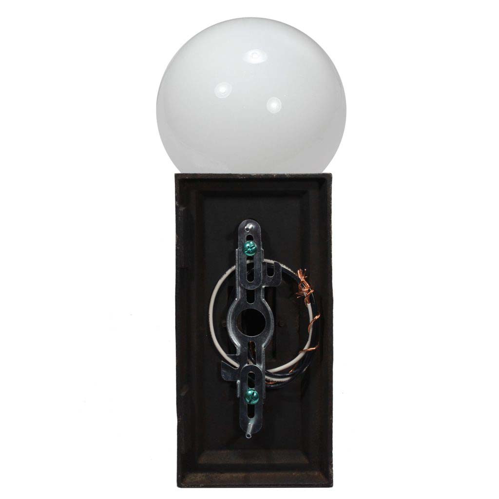 SOLD Pair of Exterior Sconces with Glass Globes, Antique Lighting-65876 SOLD Pair of Exterior Sconces with Glass Globes, Antique Lighting-65876