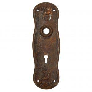 Reclaimed Antique Door Backplates, c.1900-0