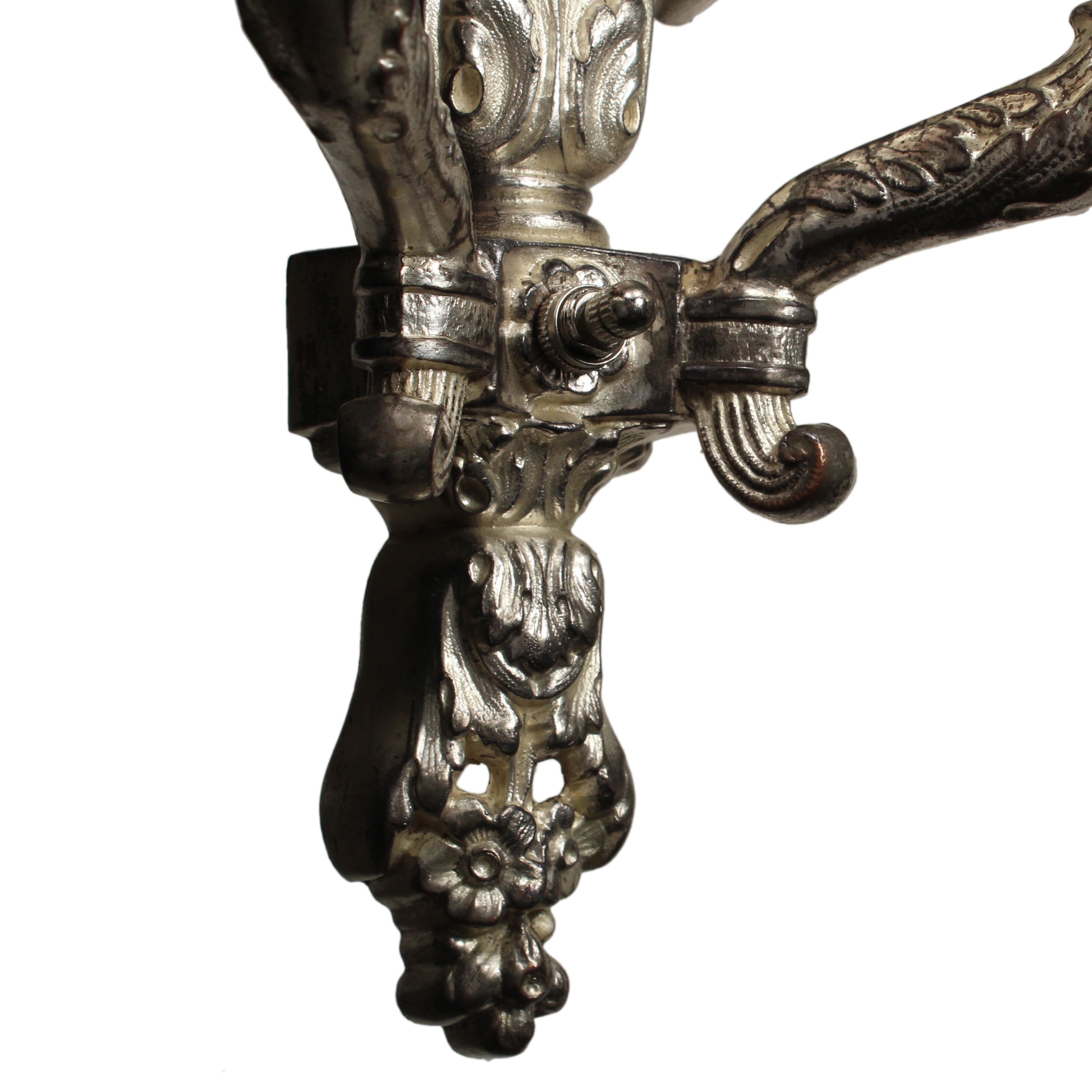 Pairs of Antique Neoclassical Figural Sconces by Baldinger-66590