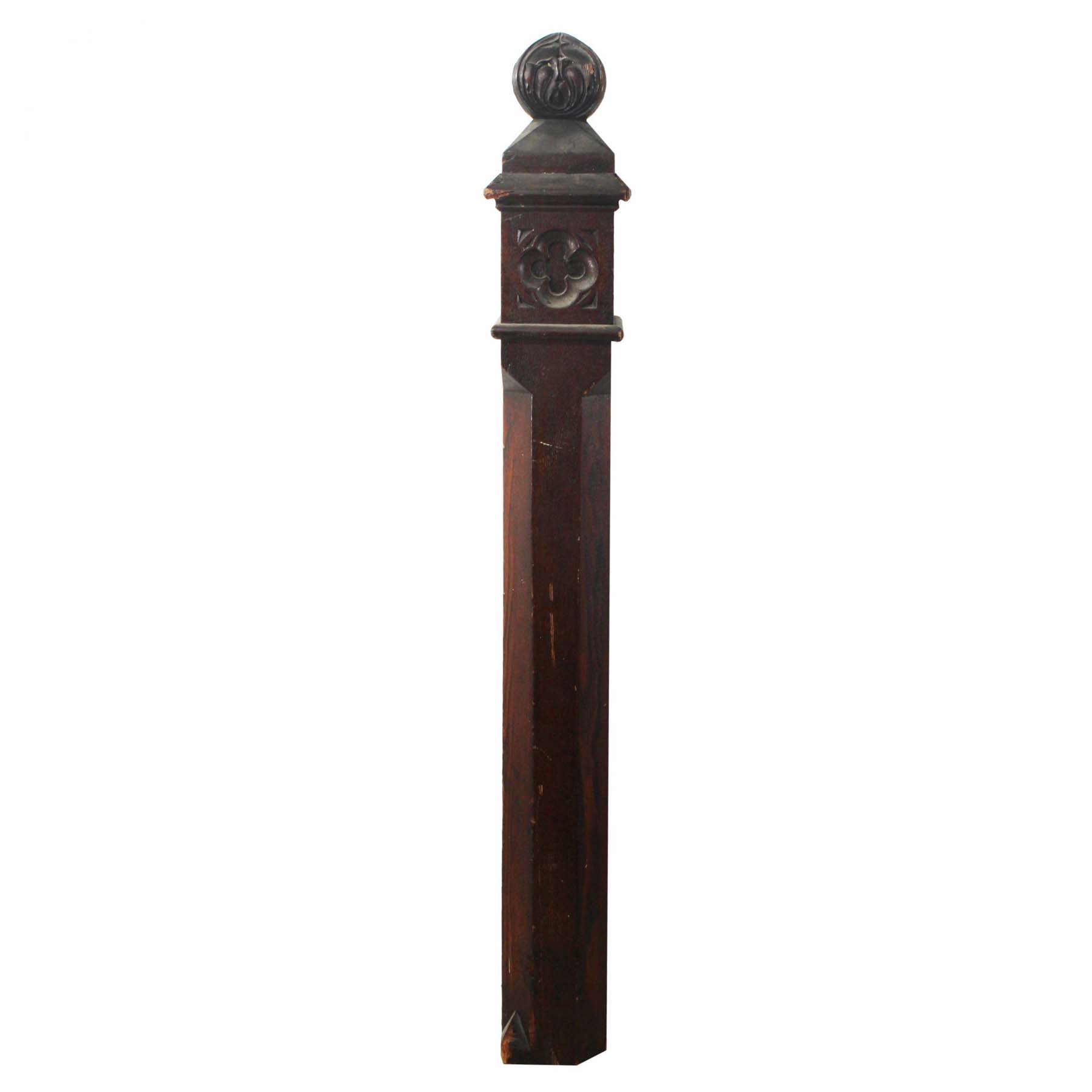 SOLD Salvaged Antique Newel Post, Early 1900s-0