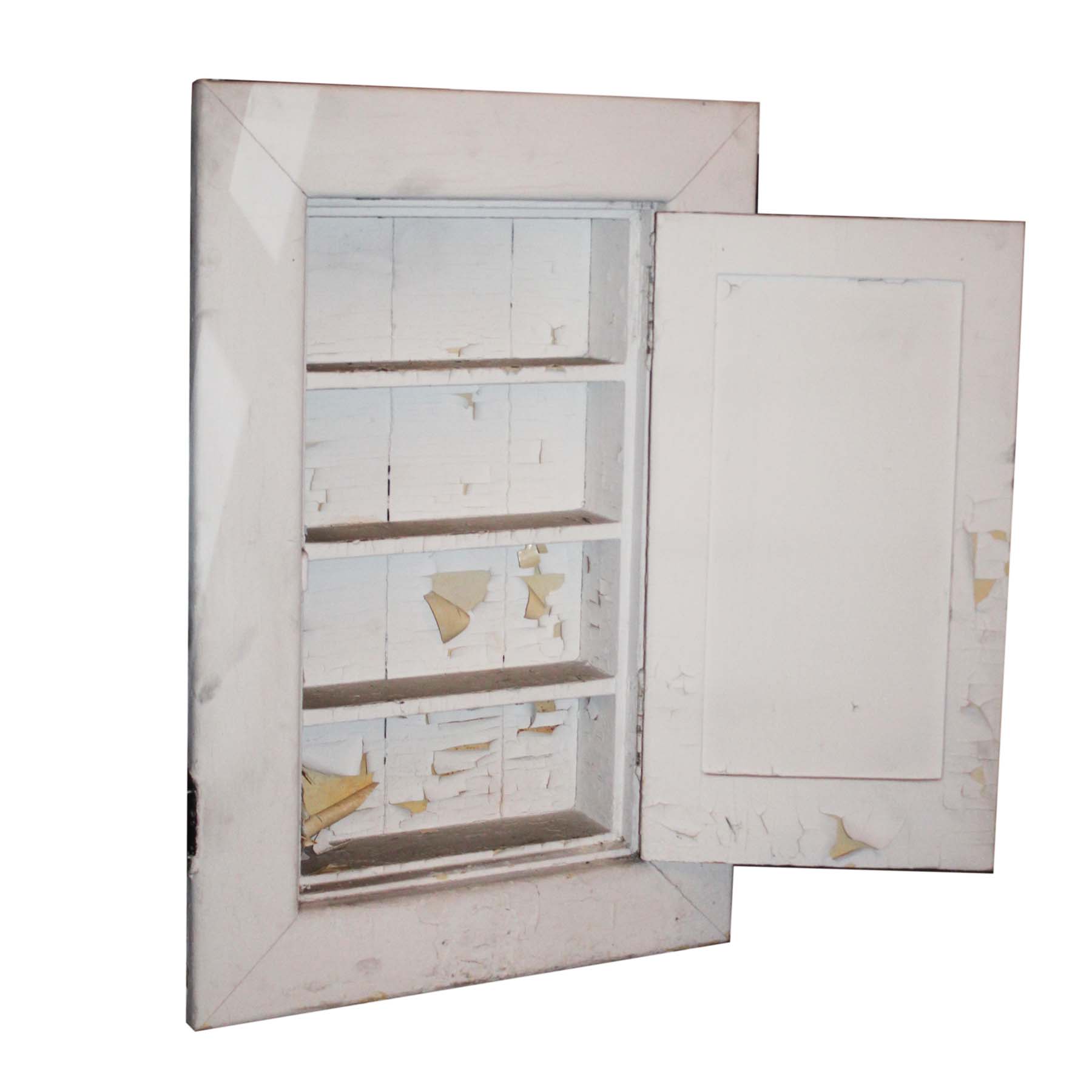 SOLD Salvaged Antique Bathroom Medicine Cabinet with Mirror, Early 1900’s-66841