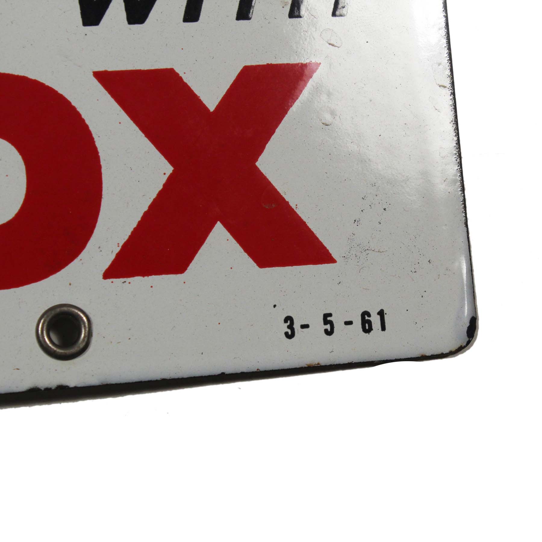 SOLD Vintage Porcelain Texaco Sky Chief Gas Advertising Sign-66980
