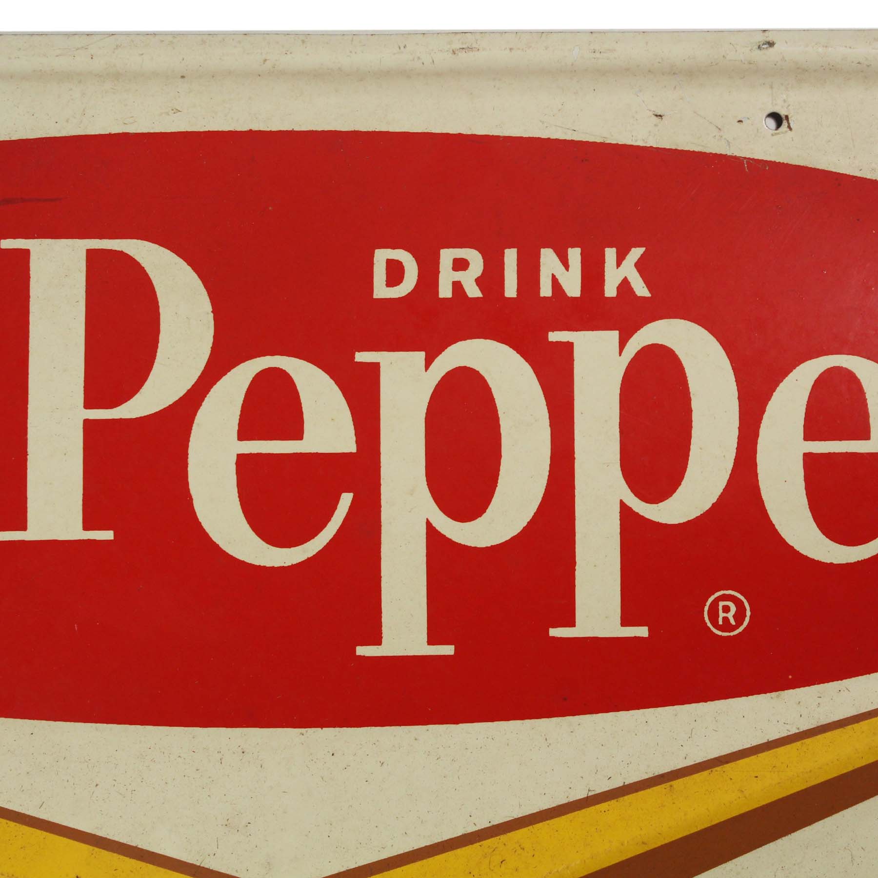 SOLD Vintage “Drink Dr. Pepper” Sign, c. 1943-67014