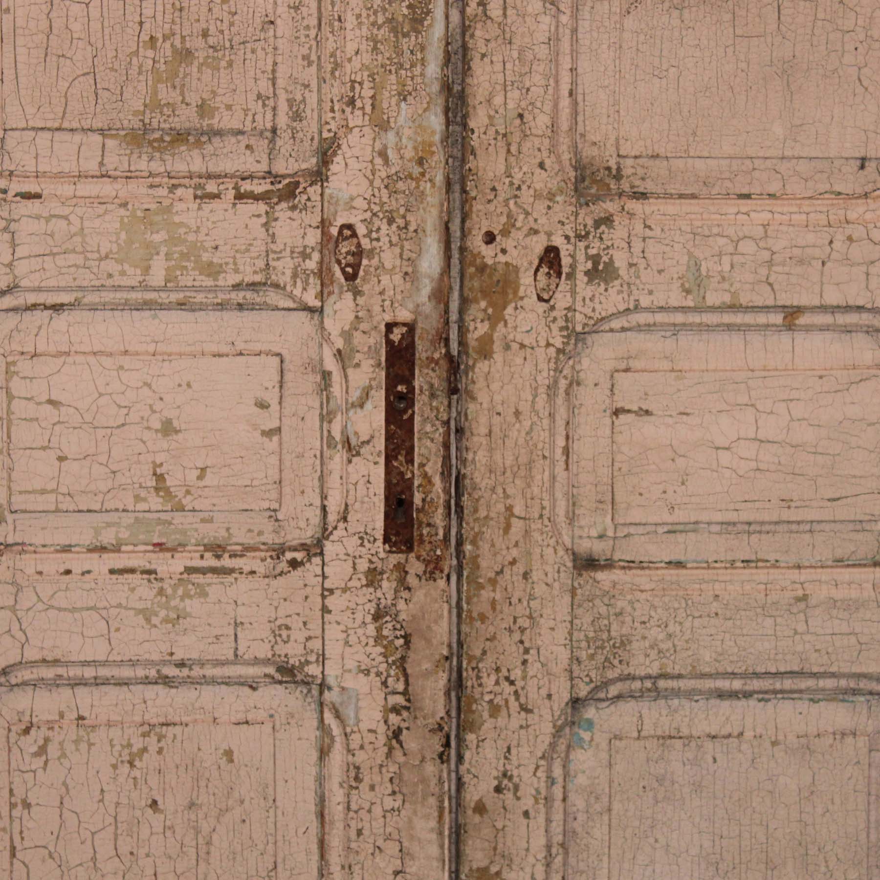 SOLD Salvaged French Colonial 40” Solid Wood Door Pair-67030