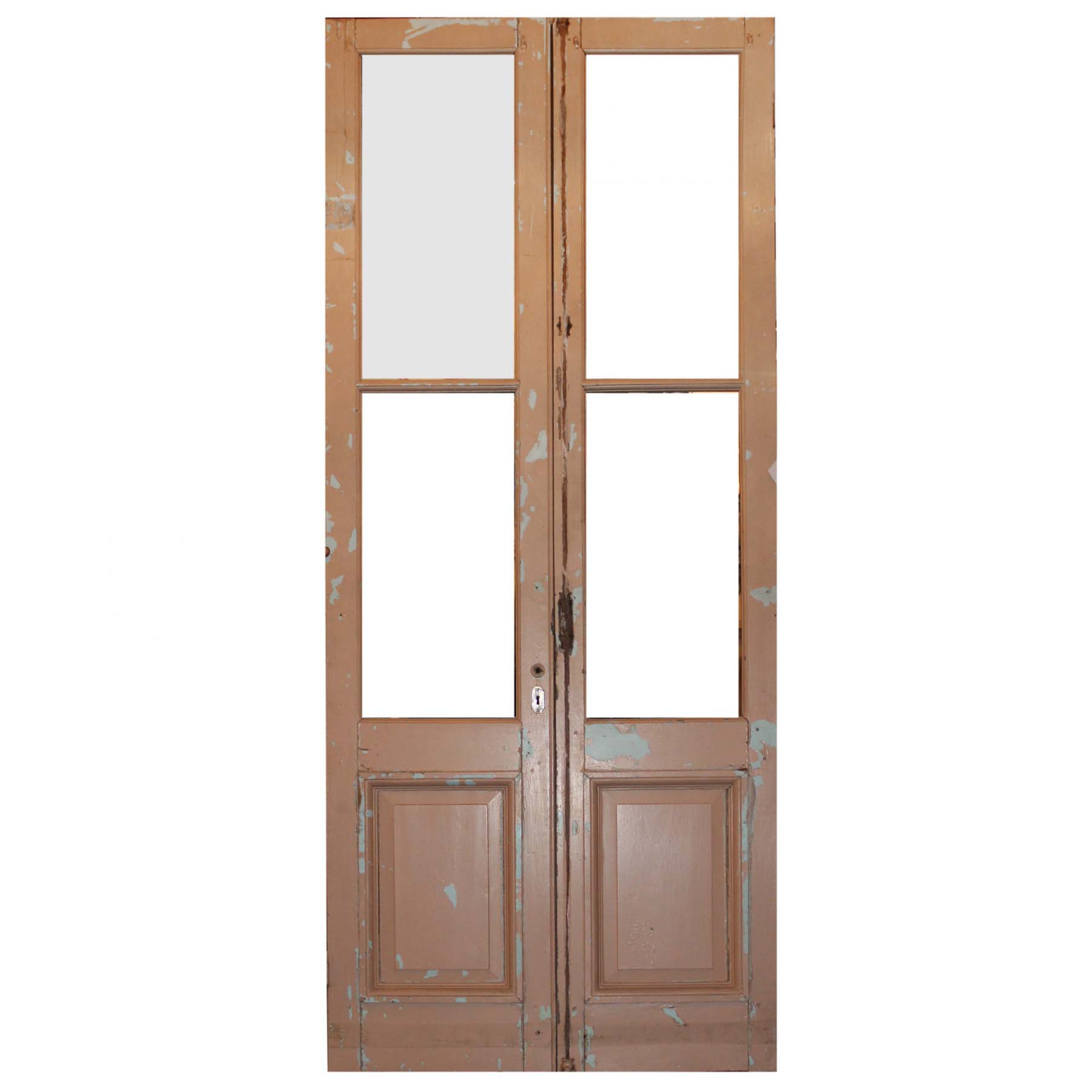 SOLD Reclaimed Pair of Antique 44” Doors-66899