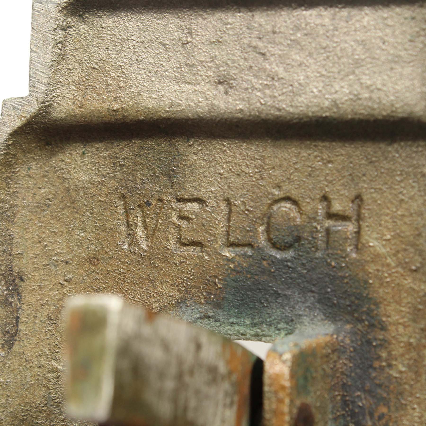SOLD Complete Antique Art Deco Thumb Latch Entry Set by Welch-66849