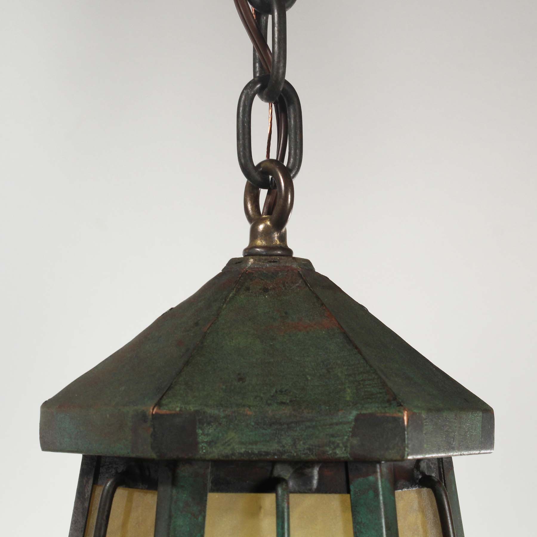 SOLD Antique Copper Pendant Lights, Early 1900’s-66887