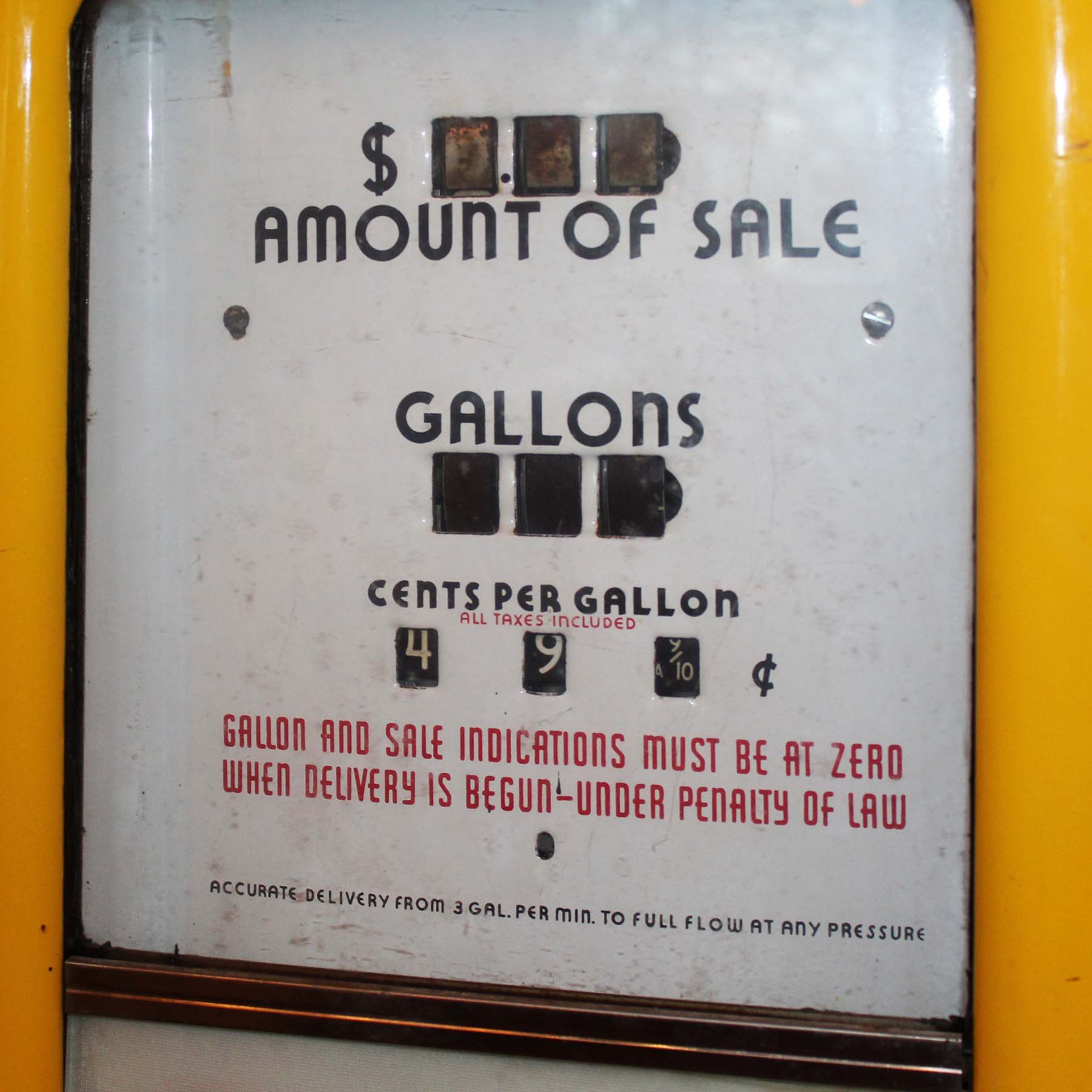 SOLD Vintage “Super Shell” Gas Station Pump-67044