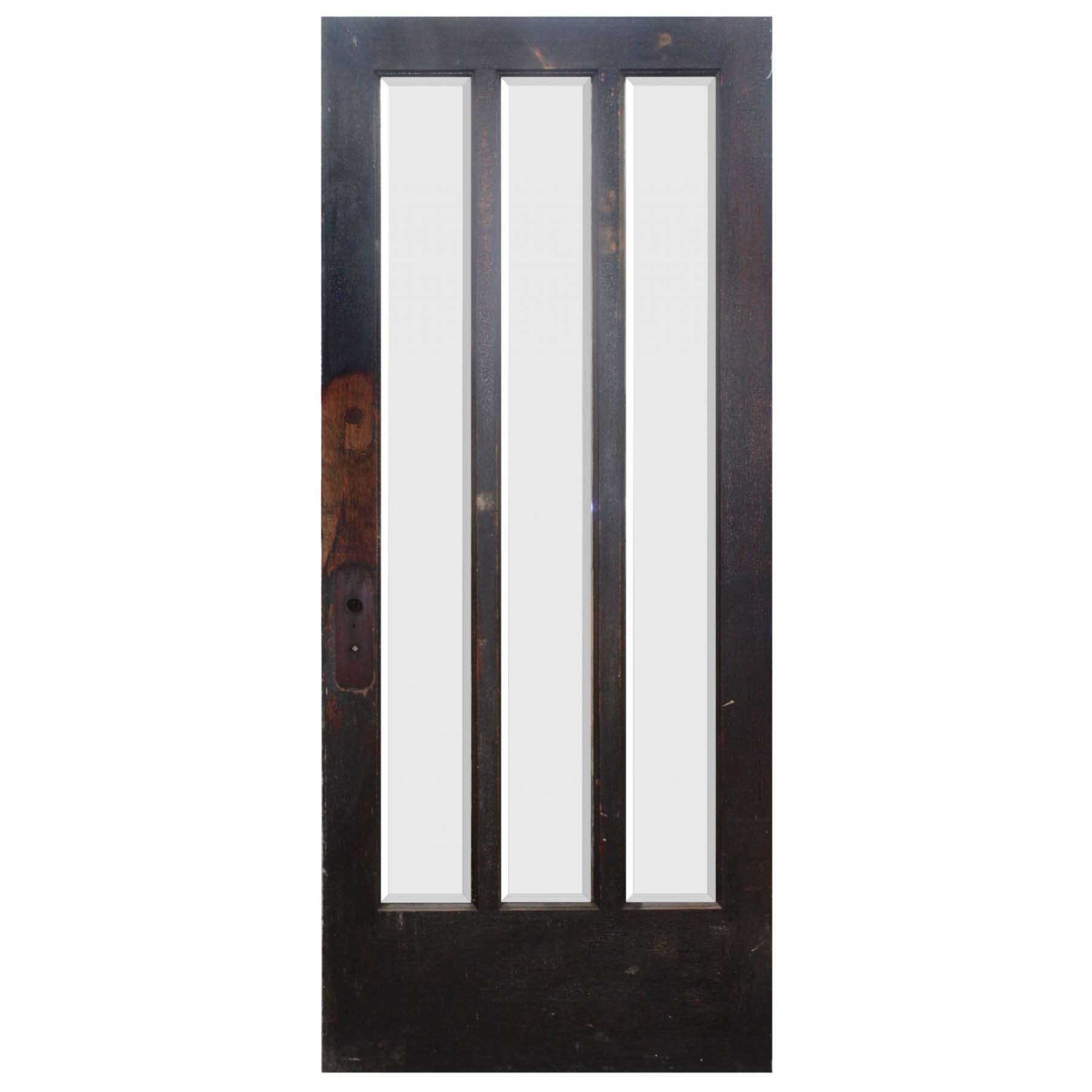 SOLD Salvaged 36" Craftsman Door; Oak-0