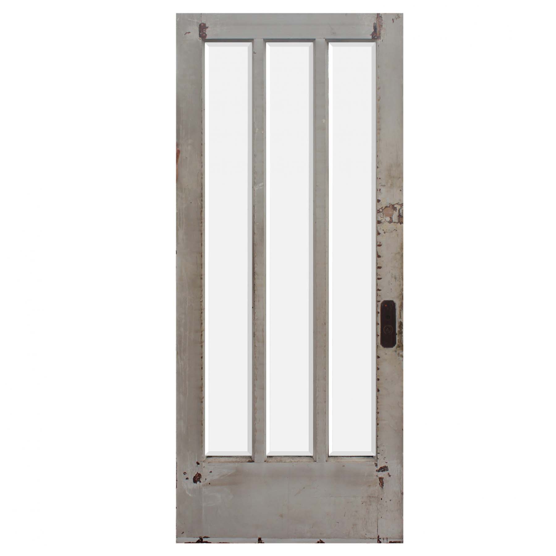 SOLD Salvaged 36" Craftsman Door; Oak-67284