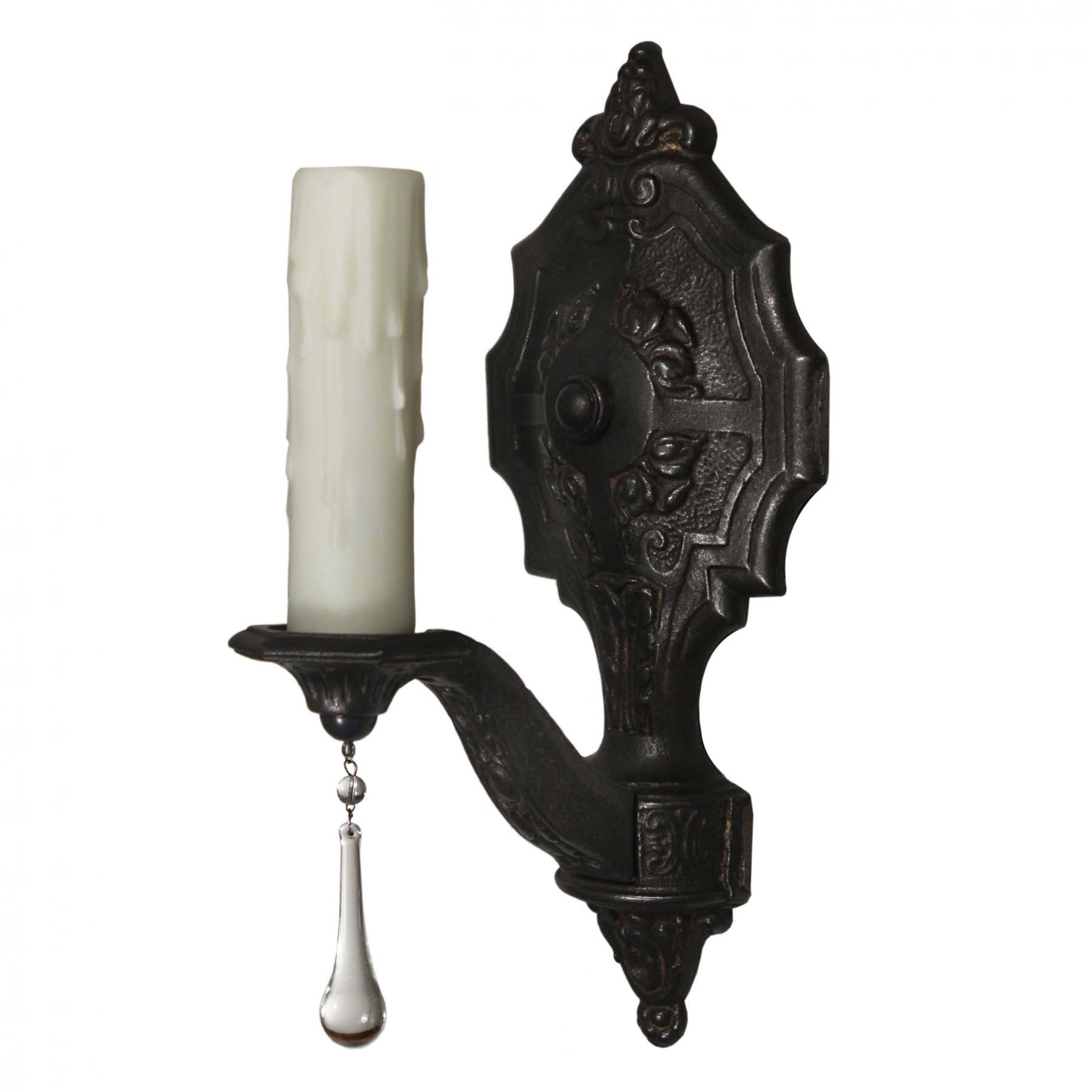 SOLD Antique Neoclassical Sconce Pair, Early 1900s-67216