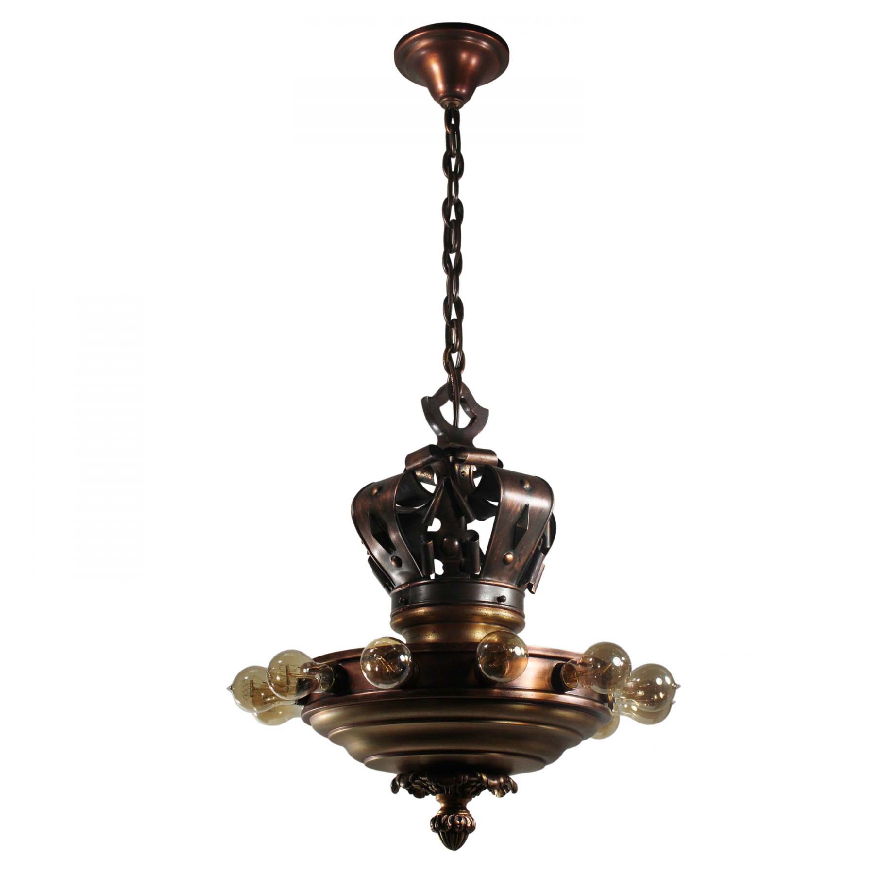 SOLD Antique Chandelier from Blantyre Hotel, c.1902-67315