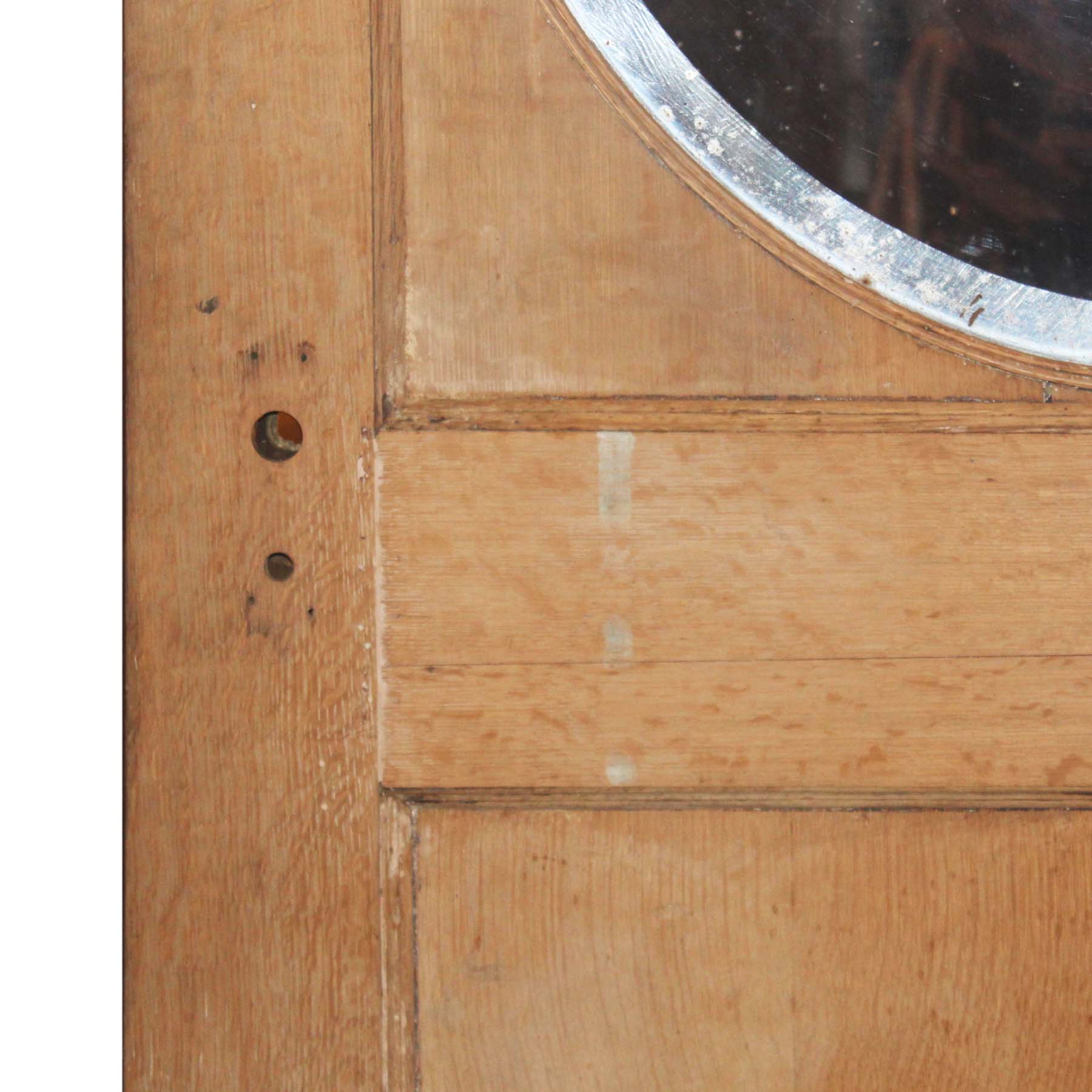 SOLD Reclaimed 42” Antique Neoclassical Door with Circular Window, c. 1910-67155