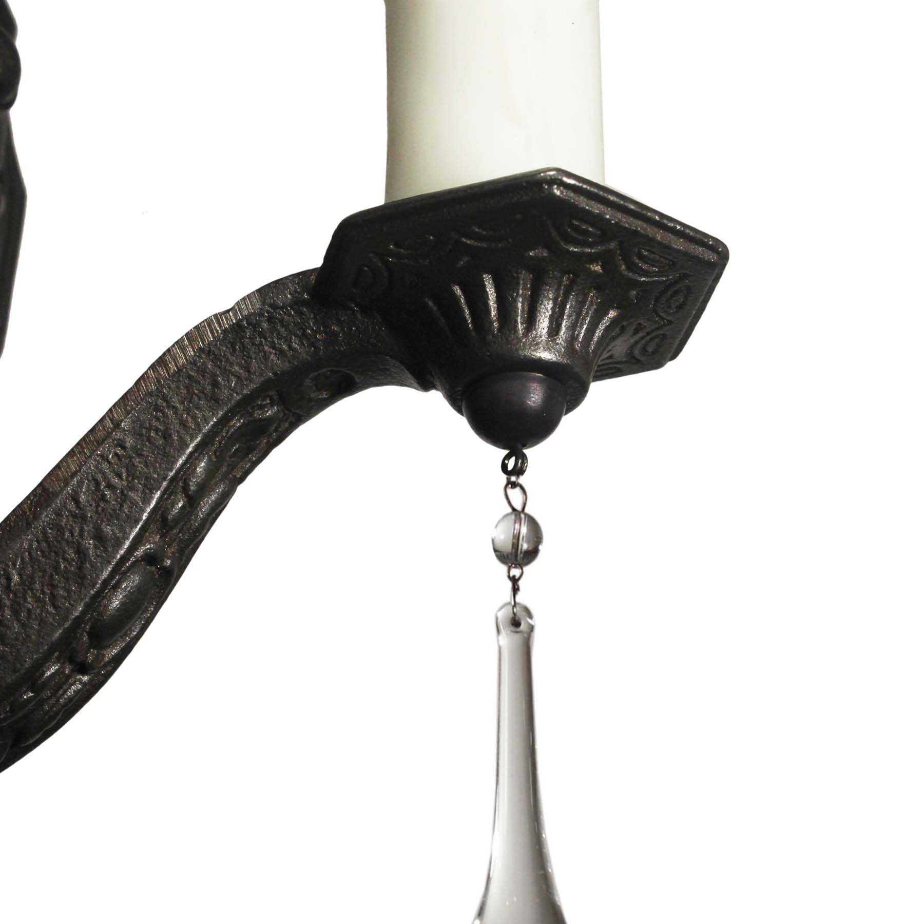 SOLD Antique Neoclassical Sconce Pair, Early 1900s-67220