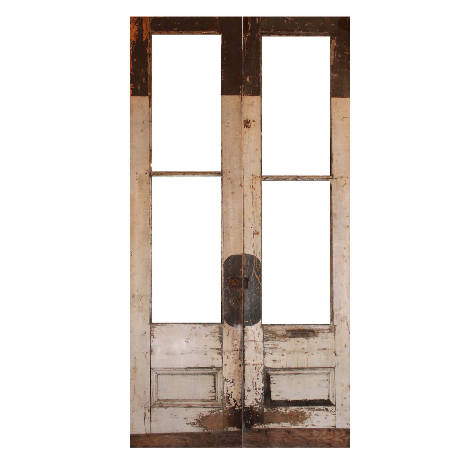 Reclaimed Pair of Antique 59” Doors-67450