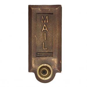 Vertical Letter Slot, Antique Hardware-0