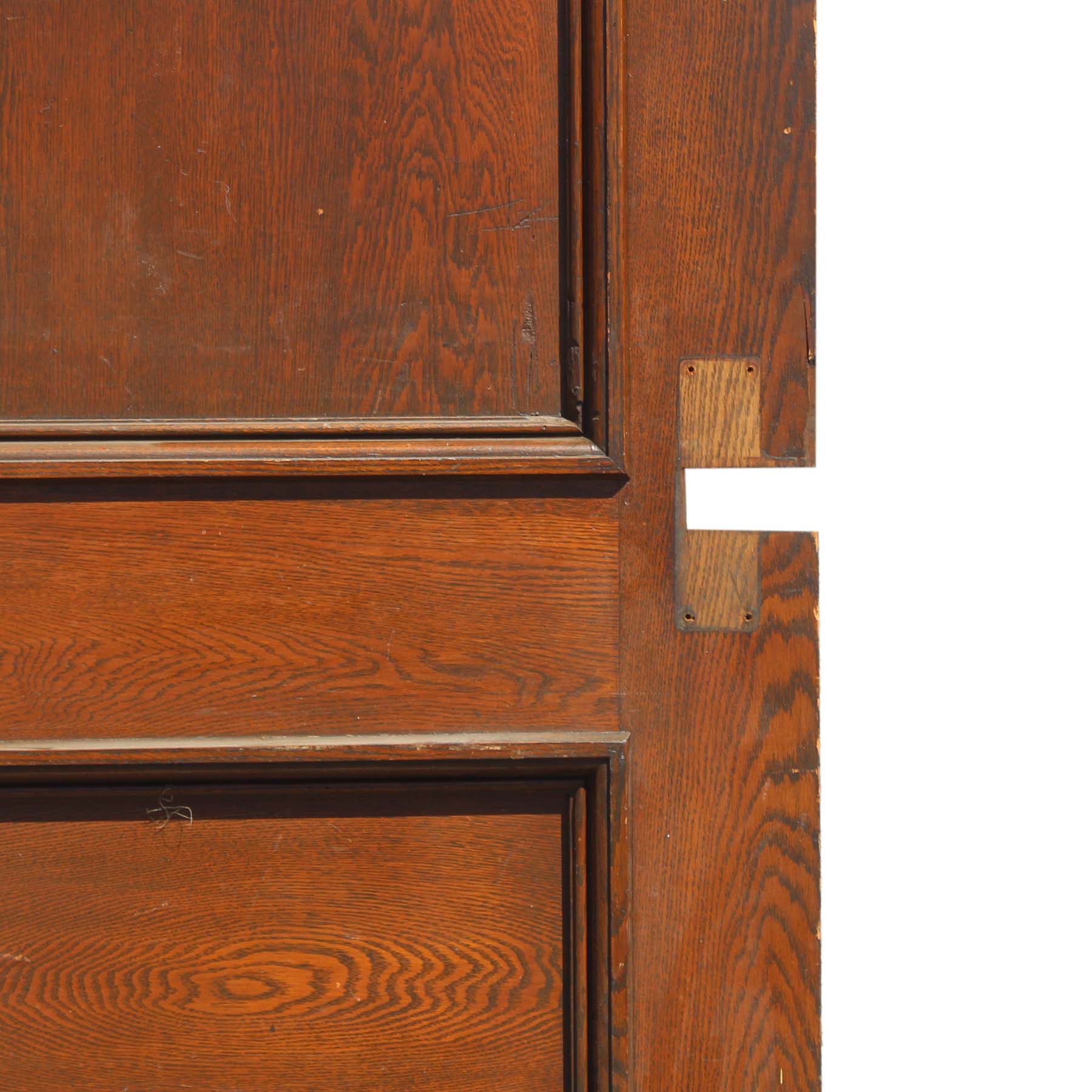 SOLD Reclaimed 38” Solid Oak Door -67697