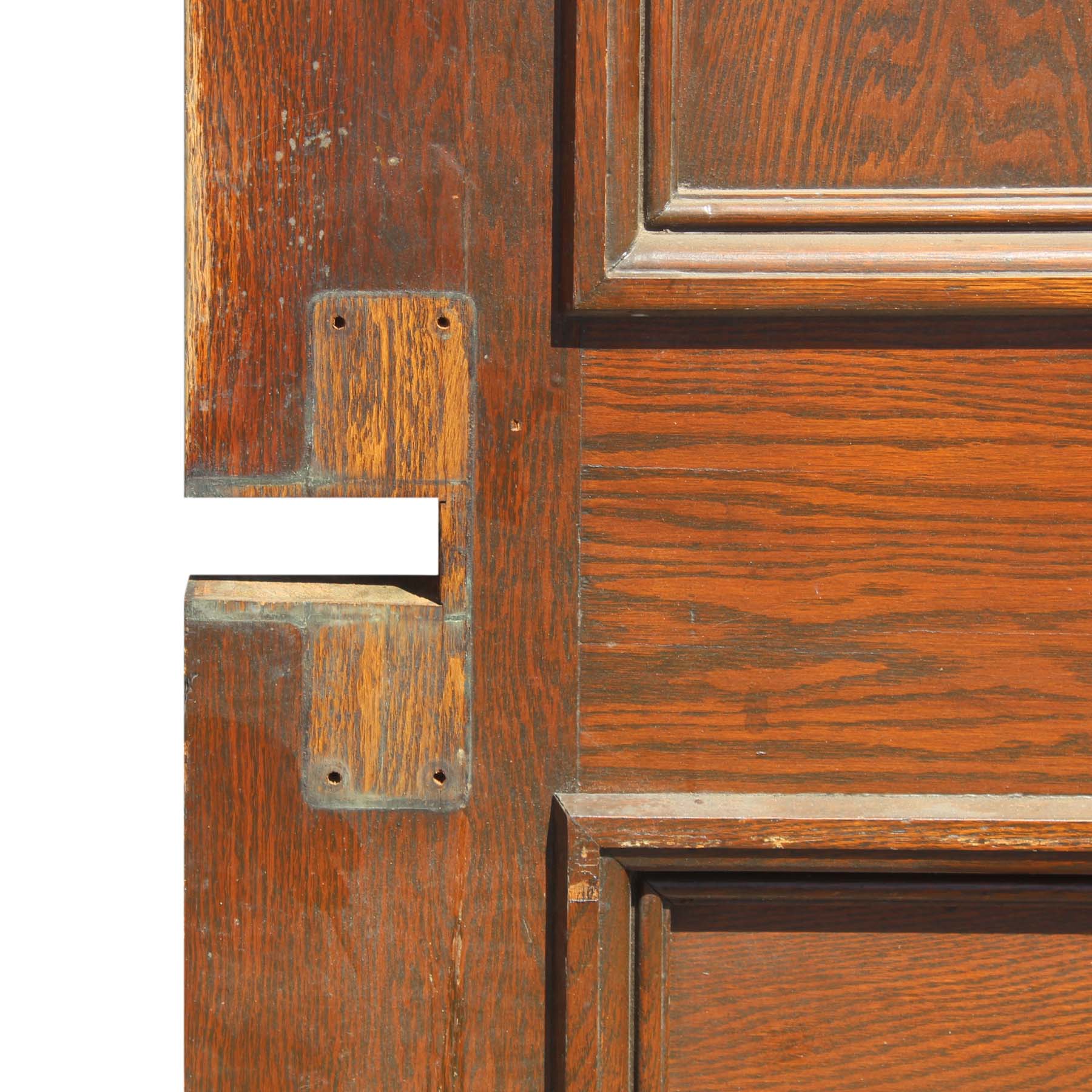 SOLD Salvaged 36” Solid Oak Door -67701
