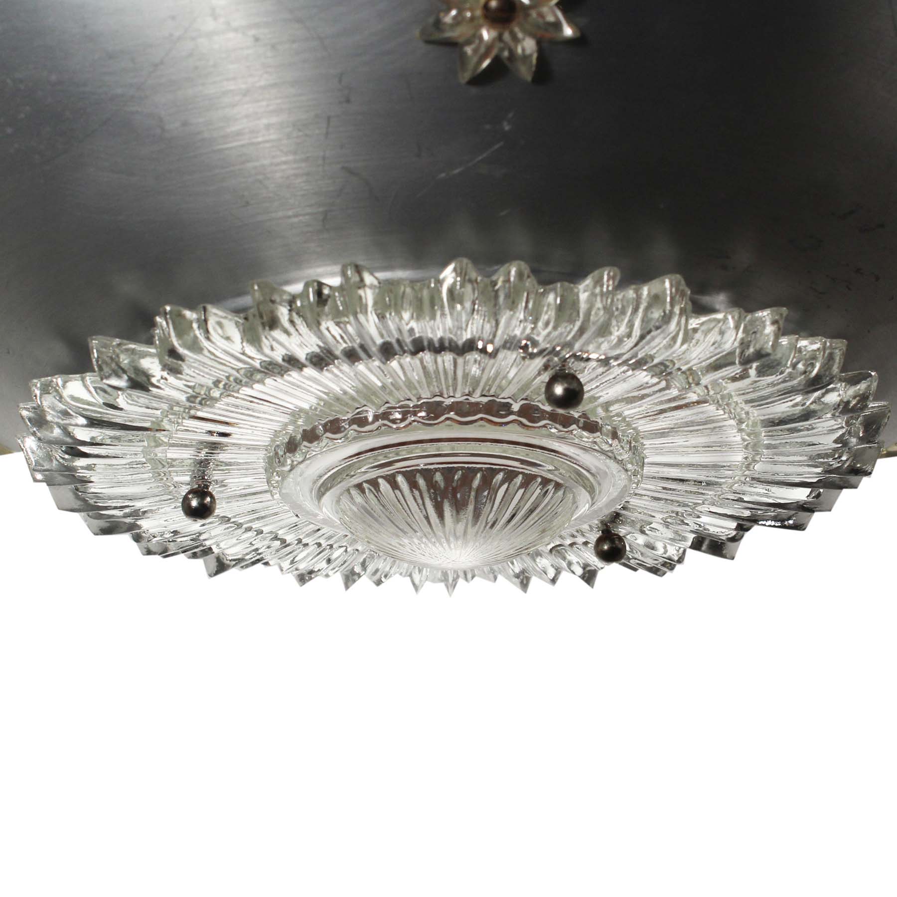 SOLD Vintage Mid-Century Art Deco Semi-Flush Lights-67723