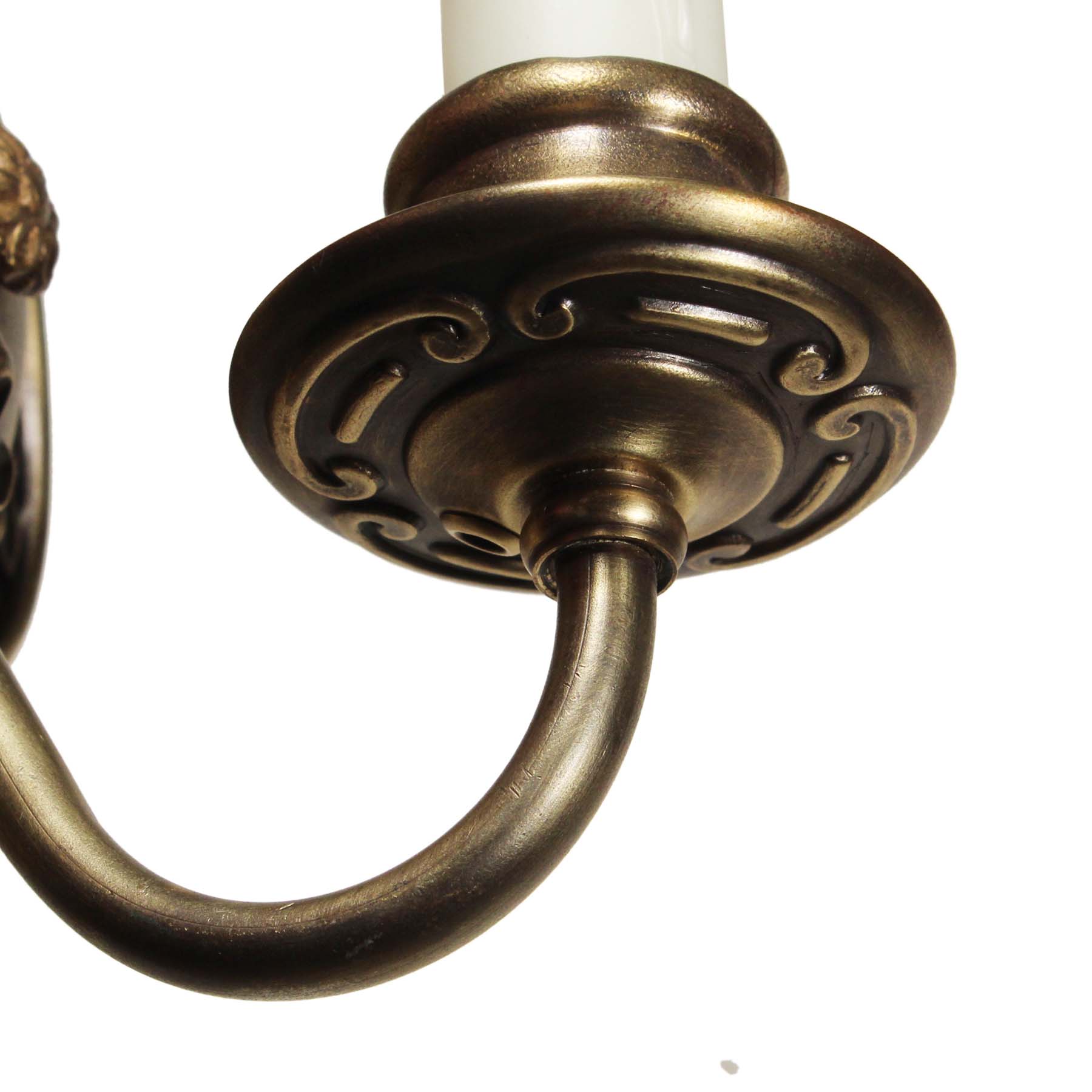 Pair of Antique Brass Neoclassical Sconces, c. 1920-67903