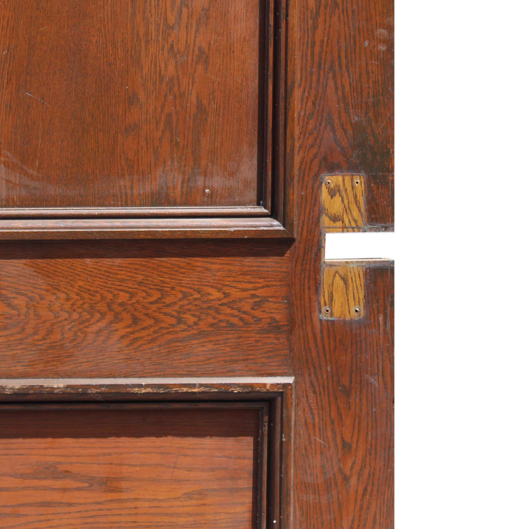 SOLD Salvaged 38” Solid Oak Door -67961