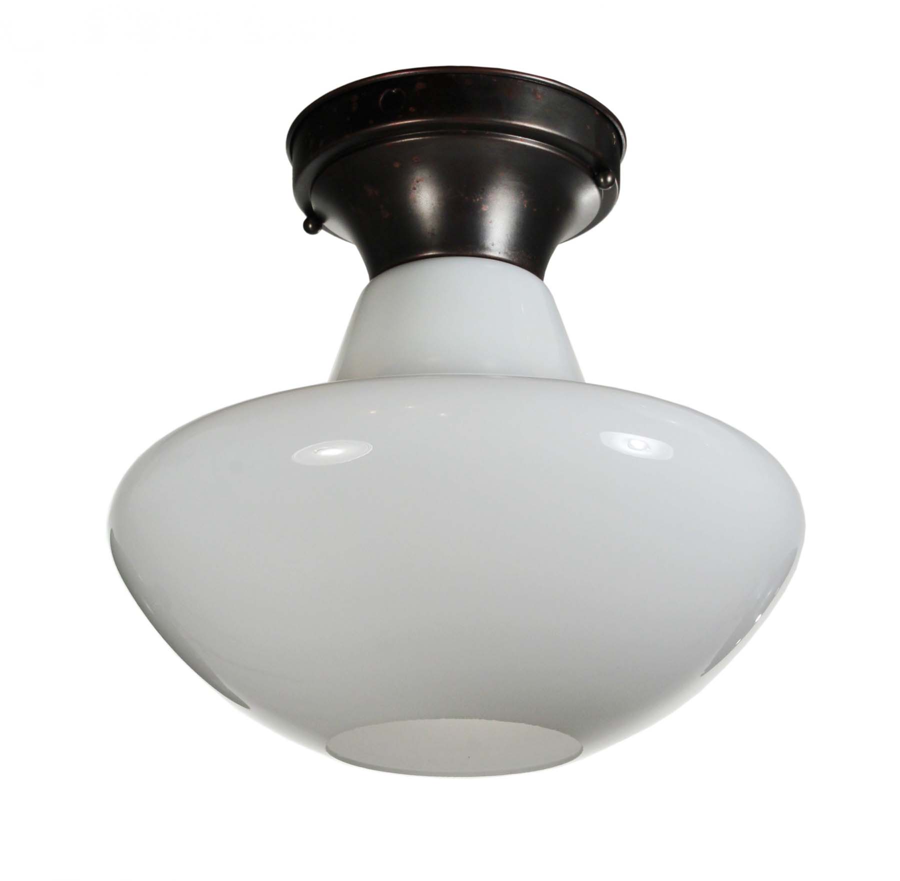 SOLD Antique Flush Mount Schoolhouse Lights-68069