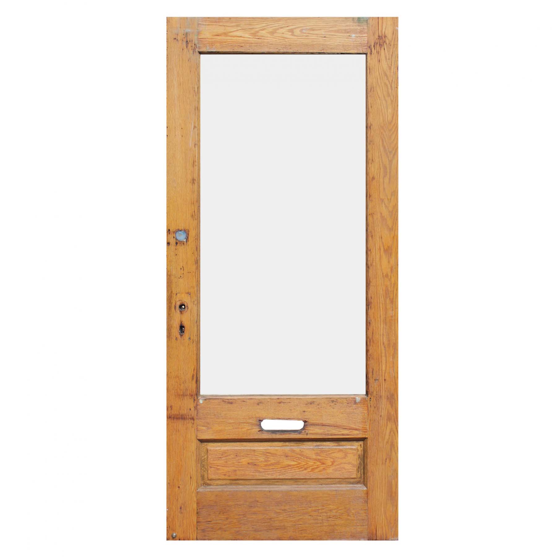 SOLD Salvaged 36” Antique Oak Door -67978