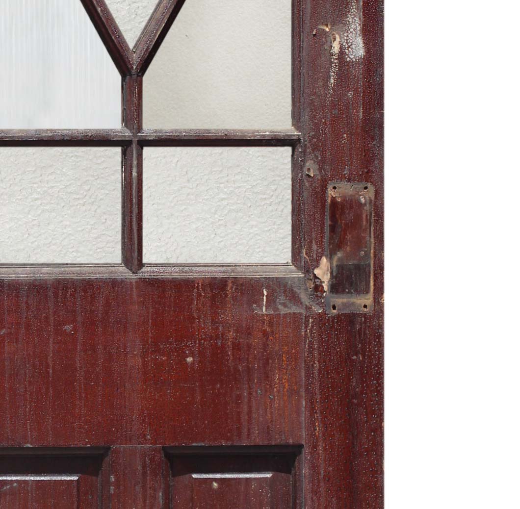 SOLD Reclaimed 30” Antique Door, Blue Horizon Boxing Venue-68218
