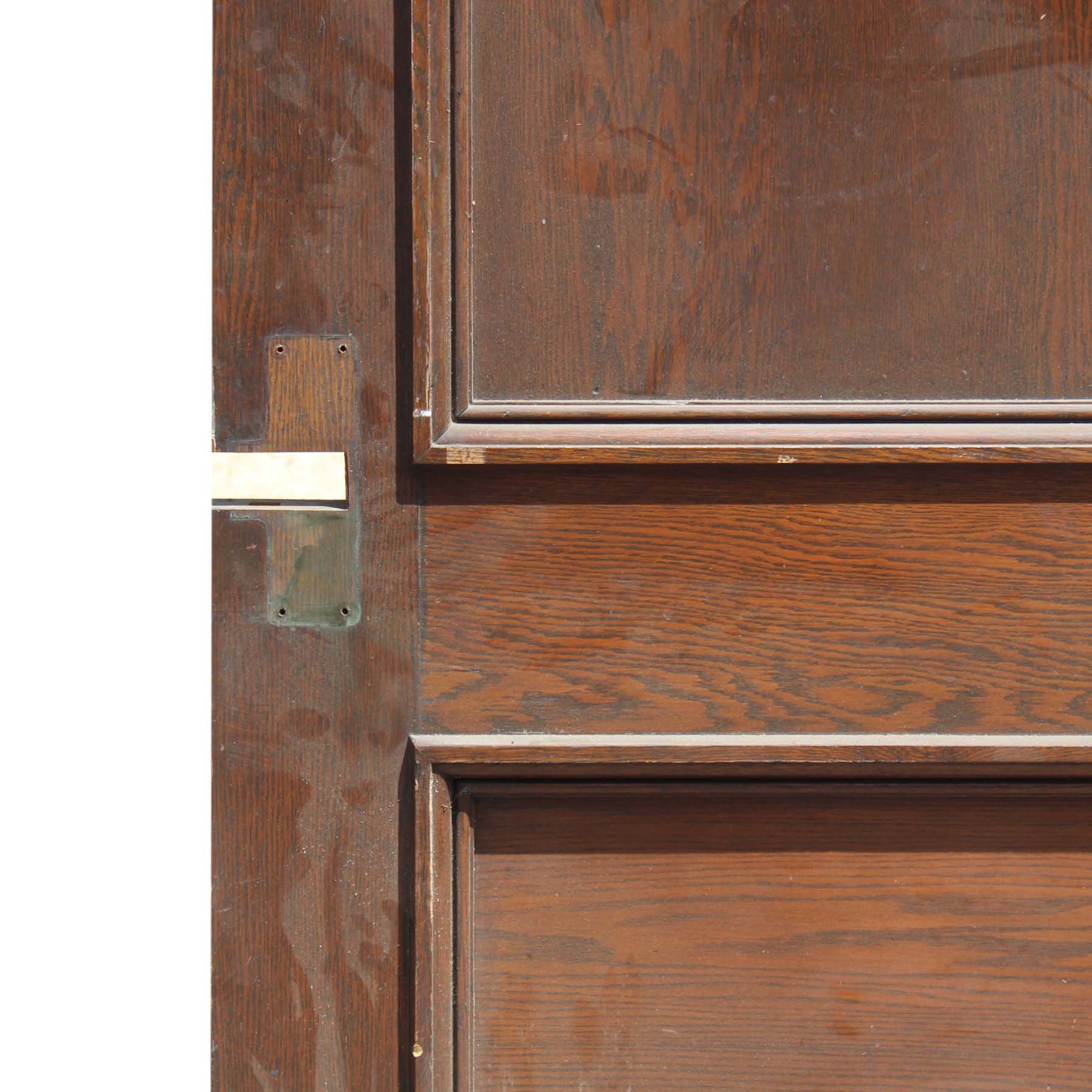 SOLD Salvaged 38” Solid Oak Door -67963