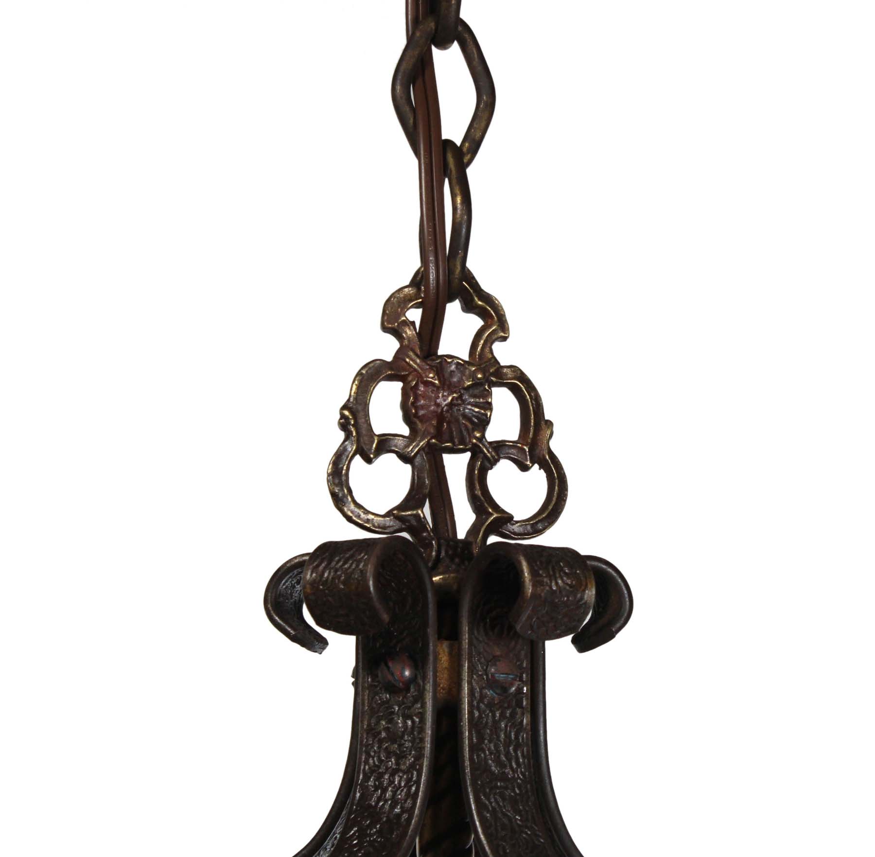 SOLD Spanish Revival Chandelier, Antique Lighting-68298