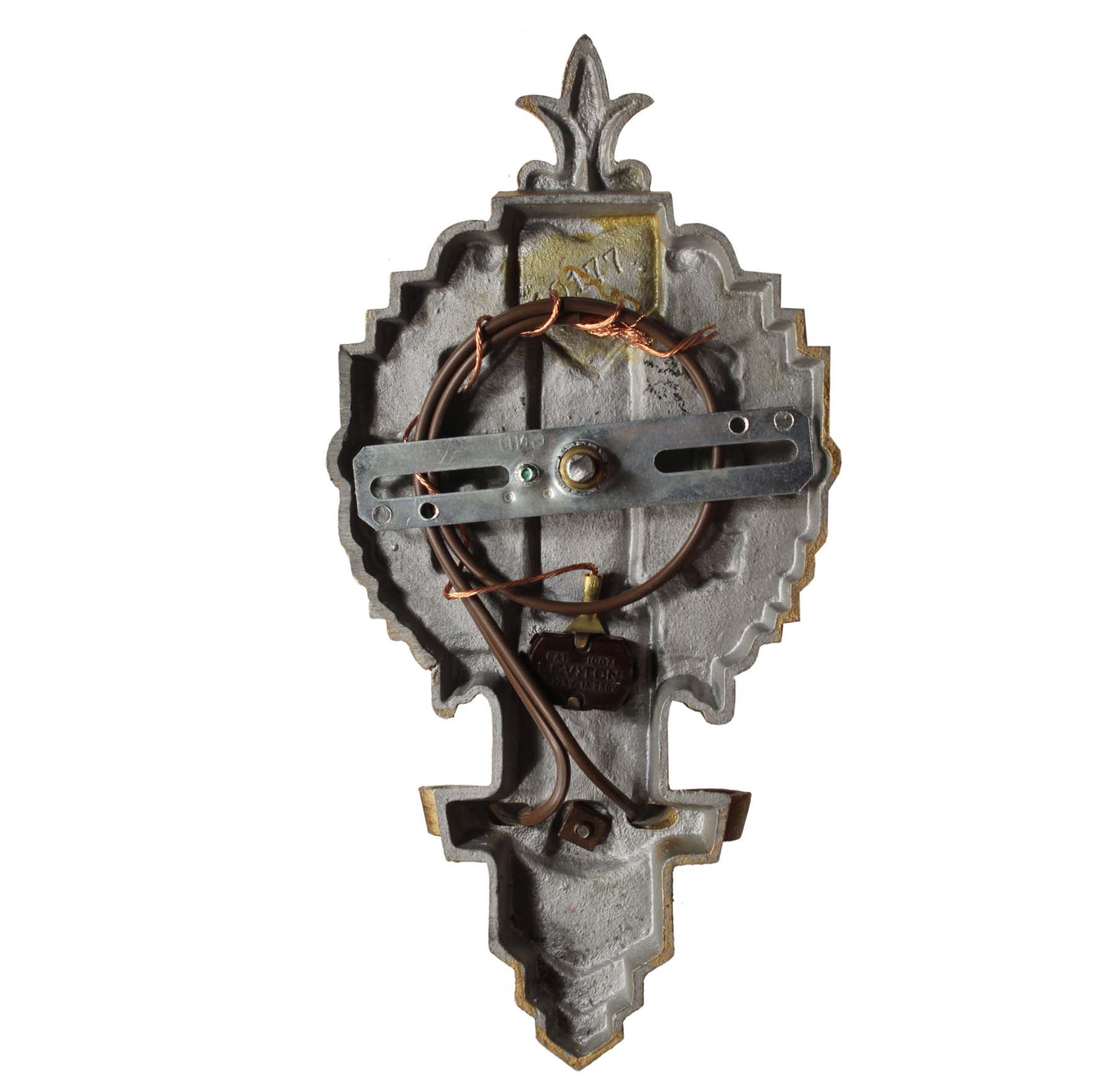 SOLD Pair of Antique Spanish Revival Sconces-68374