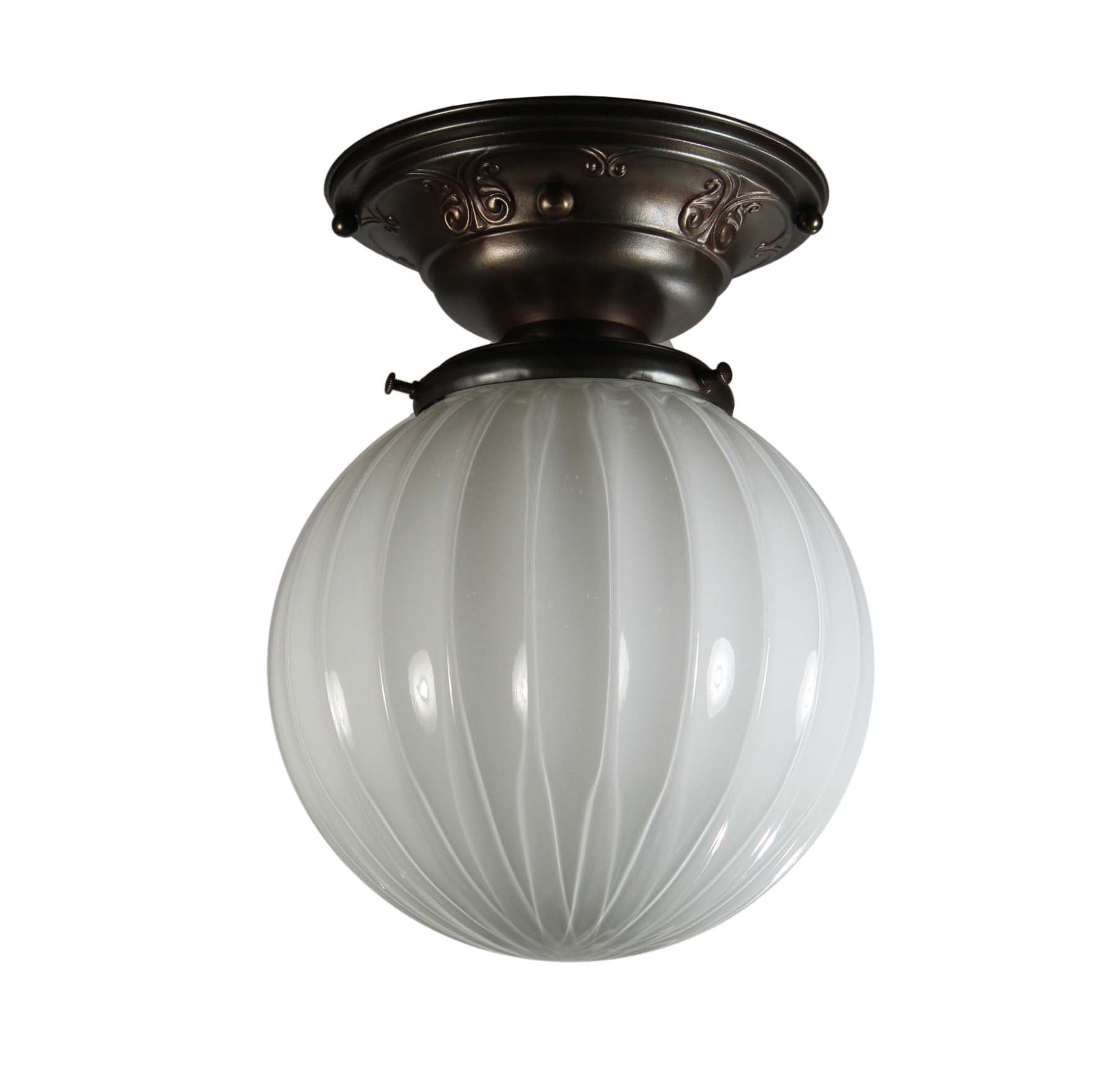 Neoclassical Flush Mount Light, Antique Lighting-0