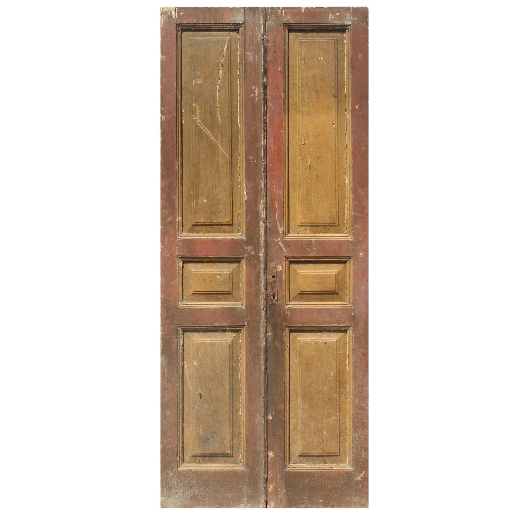SOLD Salvaged 40” Pair of French Doors -0
