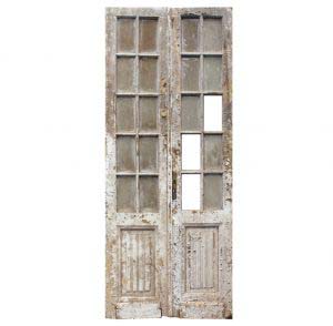 Salvaged 40″ Pair of French Doors