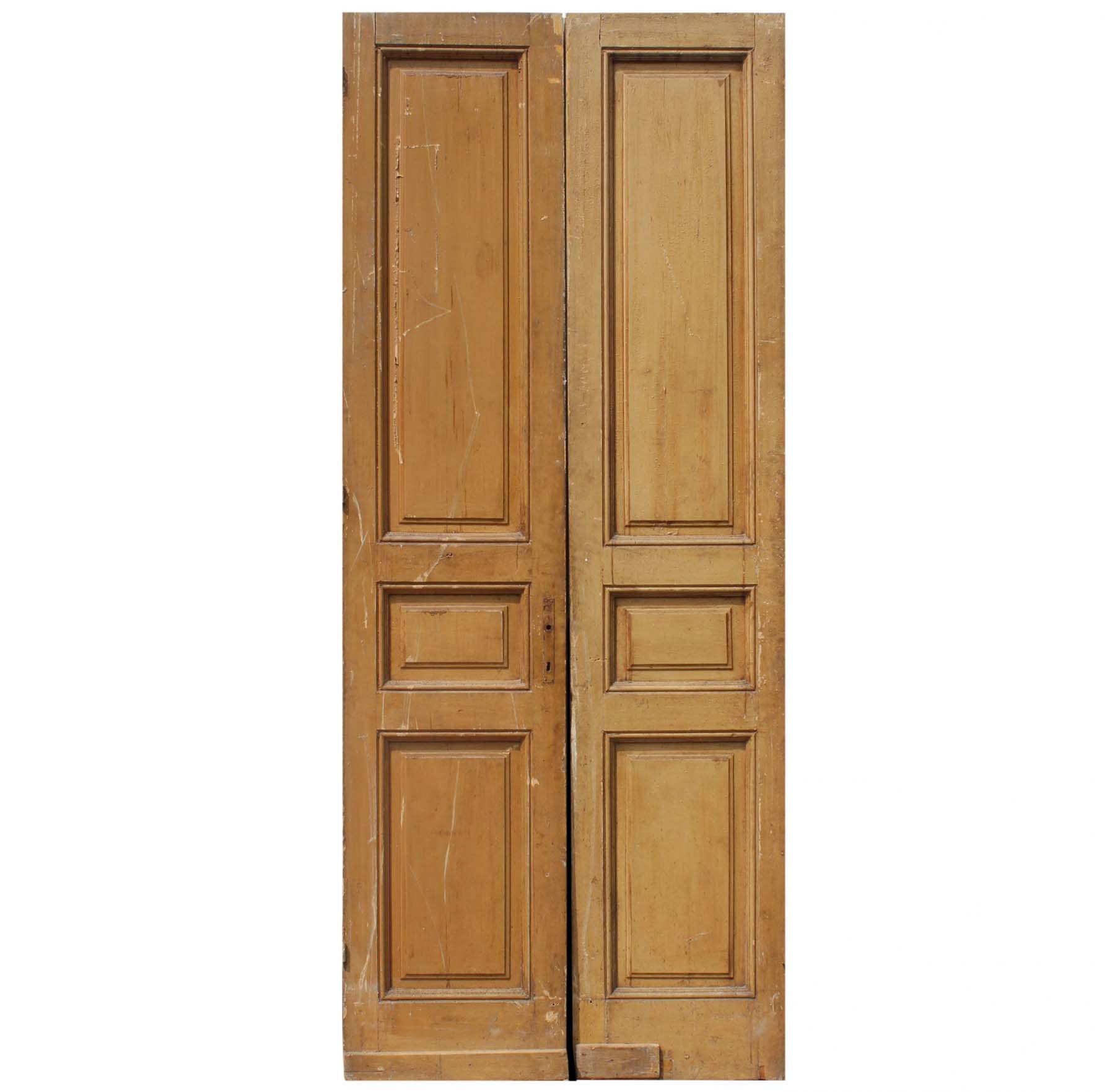 SOLD Salvaged 40” Pair of Antique Doors -68724