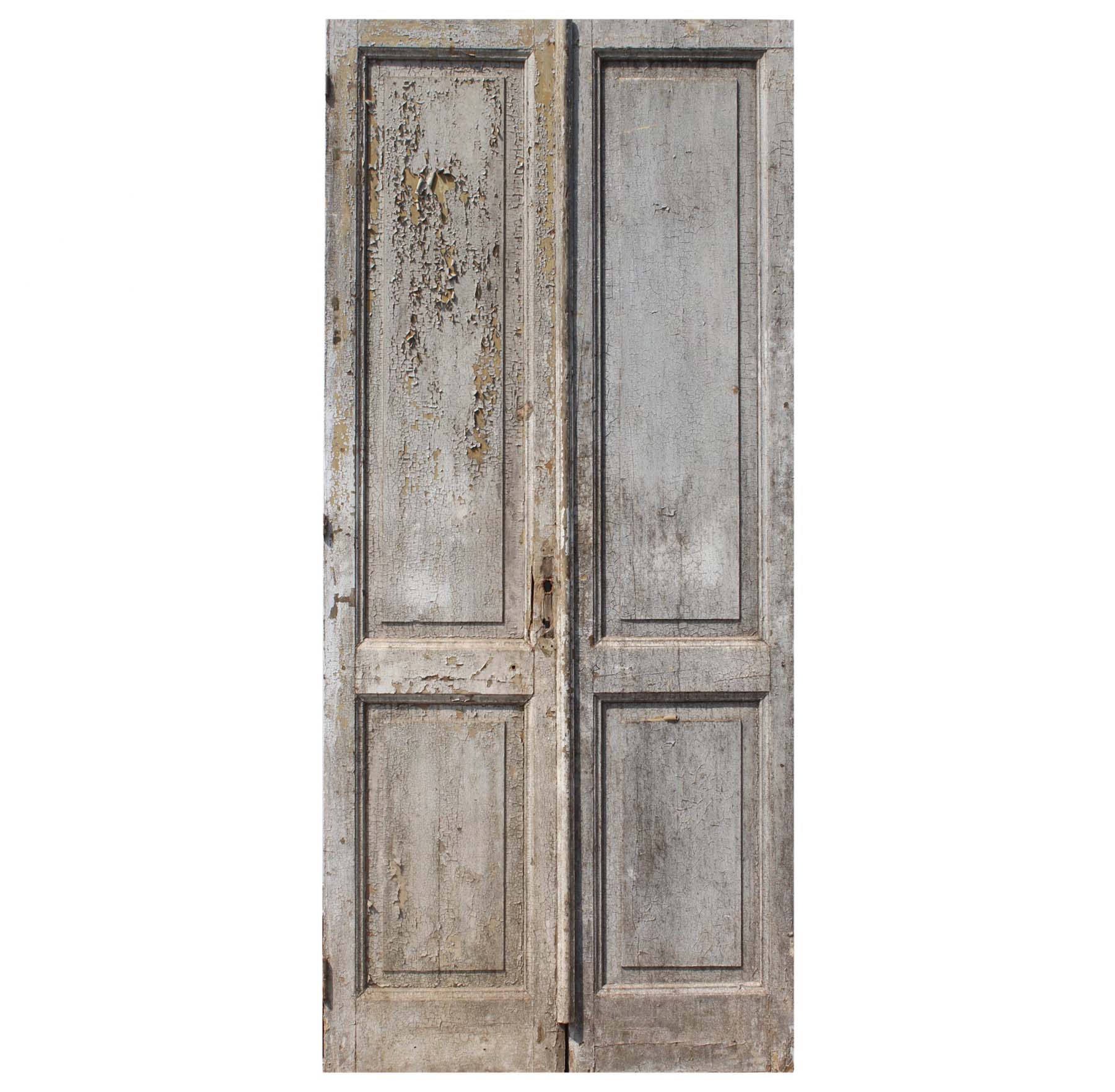 Salvaged 42” Pair of Antique Doors-68792