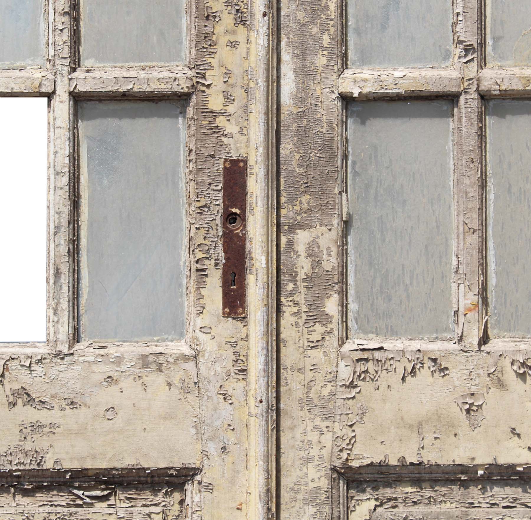 SOLD Reclaimed 42" Pair of Antique French Doors-68787