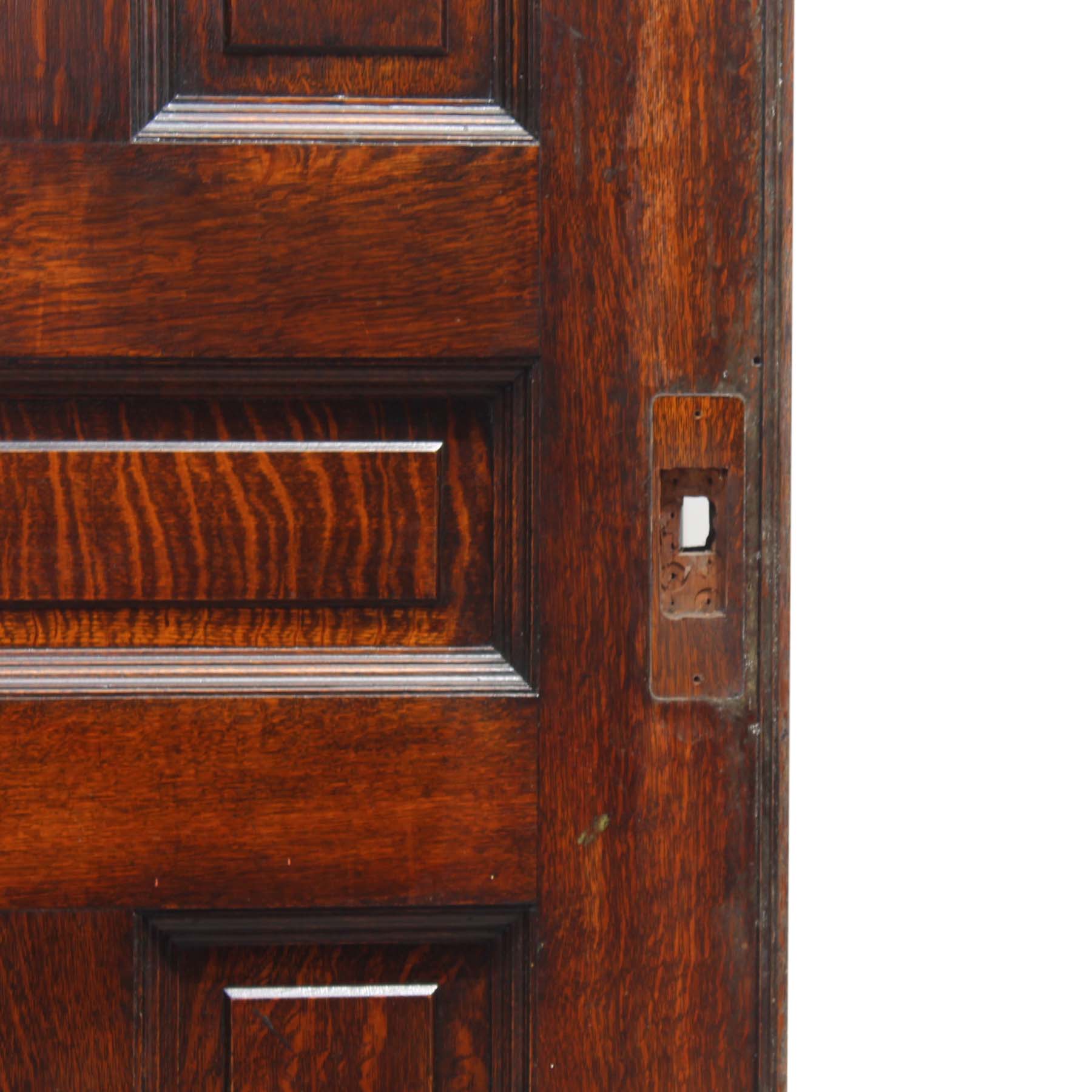 SOLD Large Antique 36” Oak Pocket Door, Manuel House c. 1910-68926