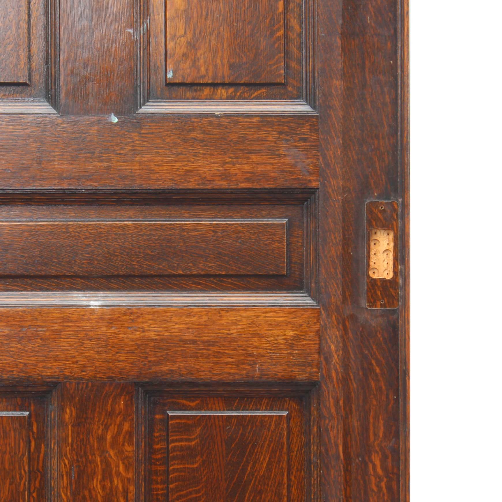 Heavy Antique 42” Oak Pocket Door, Manuel House c. 1910-68943