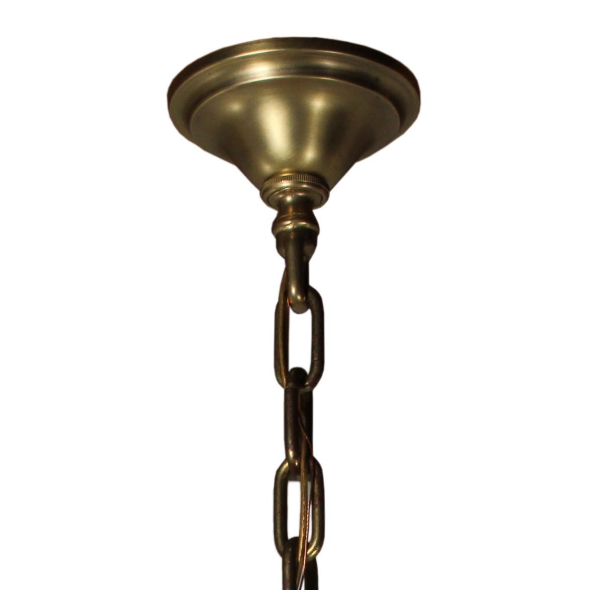 Substantial Antique Brass Pendant Lights, c. 1920-68612
