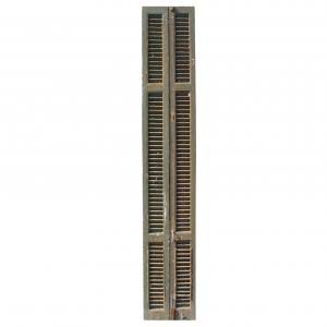 Salvaged Pair of 8' Wood Shutters, Late 1800’s-0