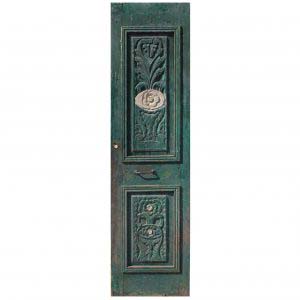 Reclaimed 26” Door with Carved Details-0