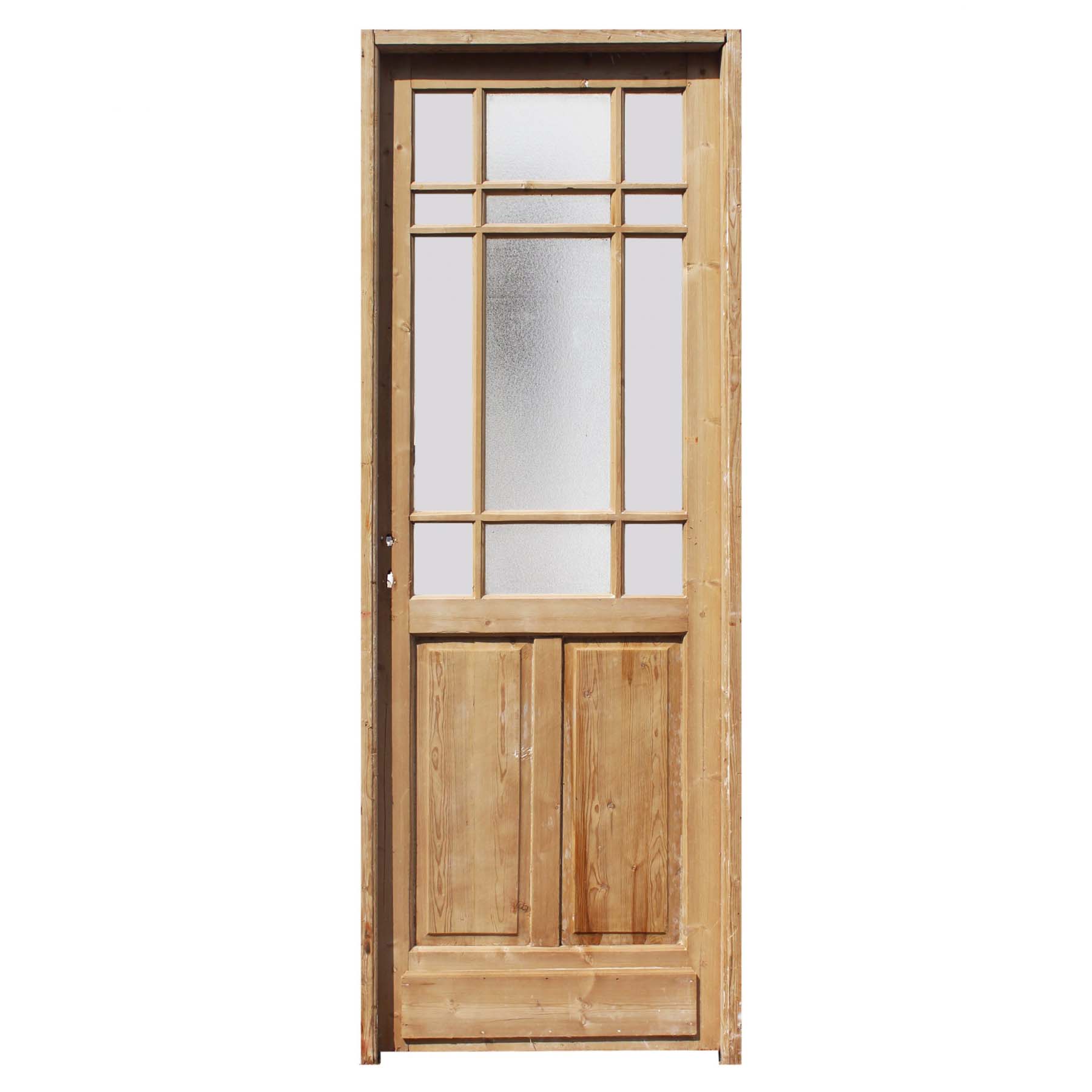 SOLD Salvaged 32" Antique Door, c. 1910-0