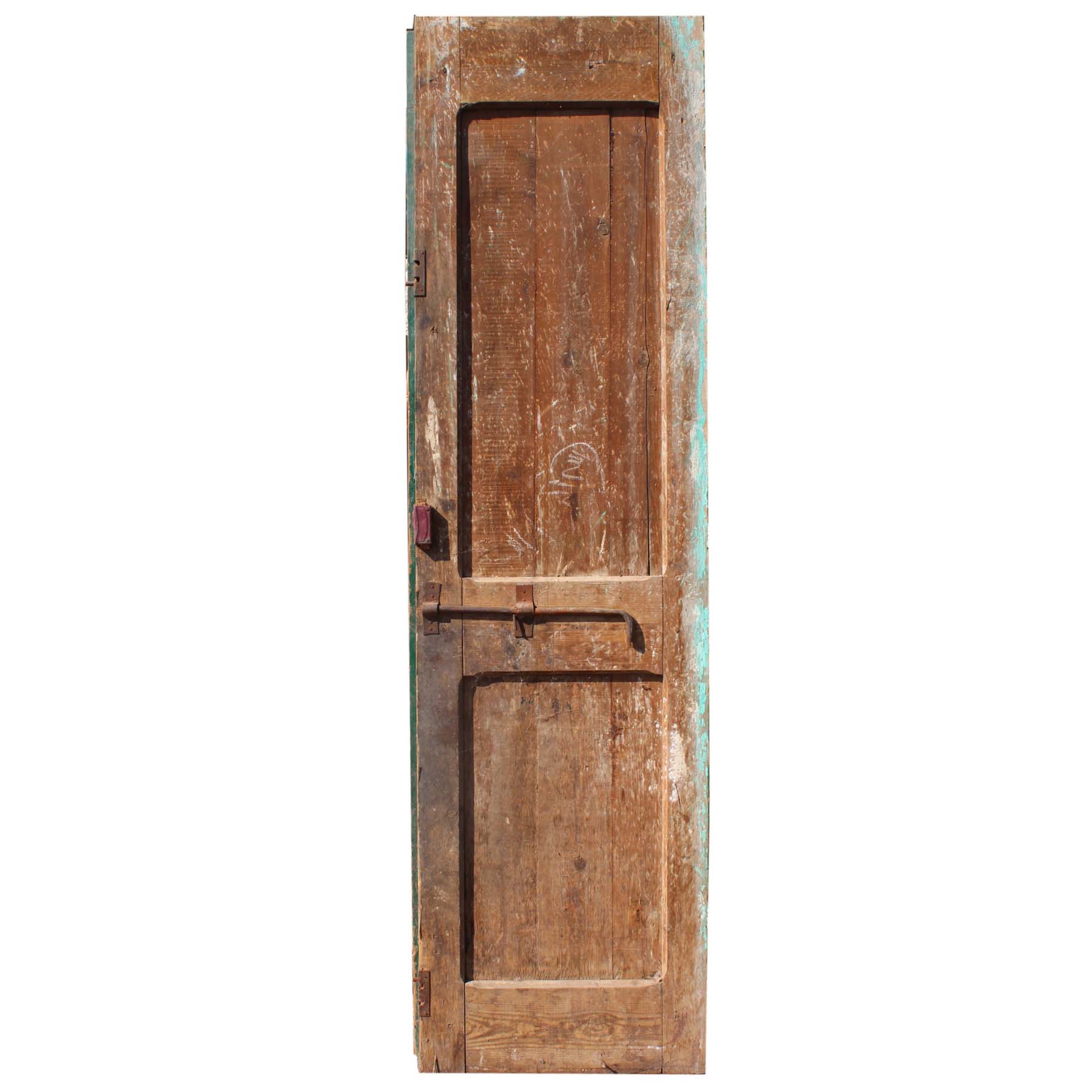 Antique 26” Door with Carved Details-69211
