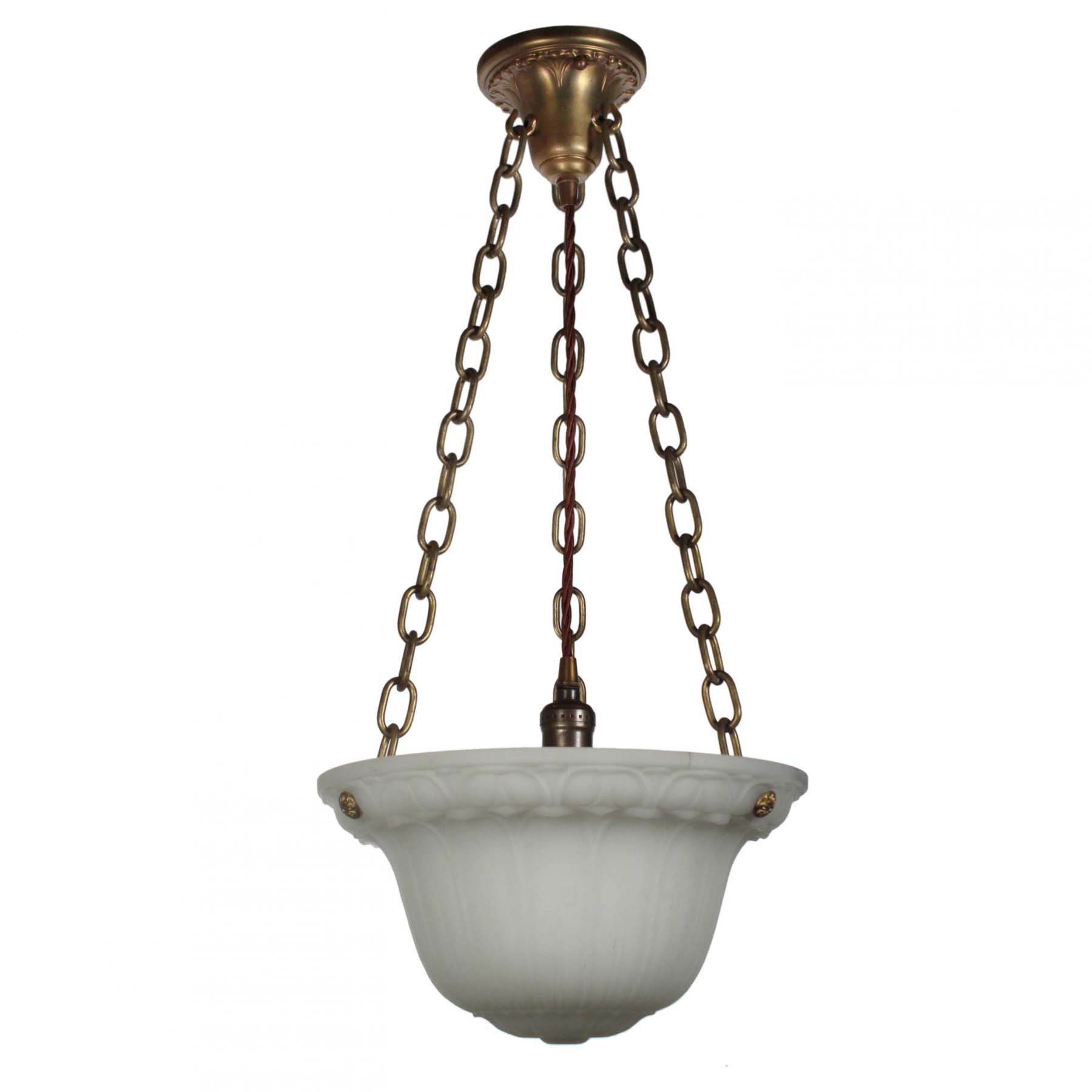 Antique Neoclassical Inverted Dome Chandelier, c. 1920’s-69122