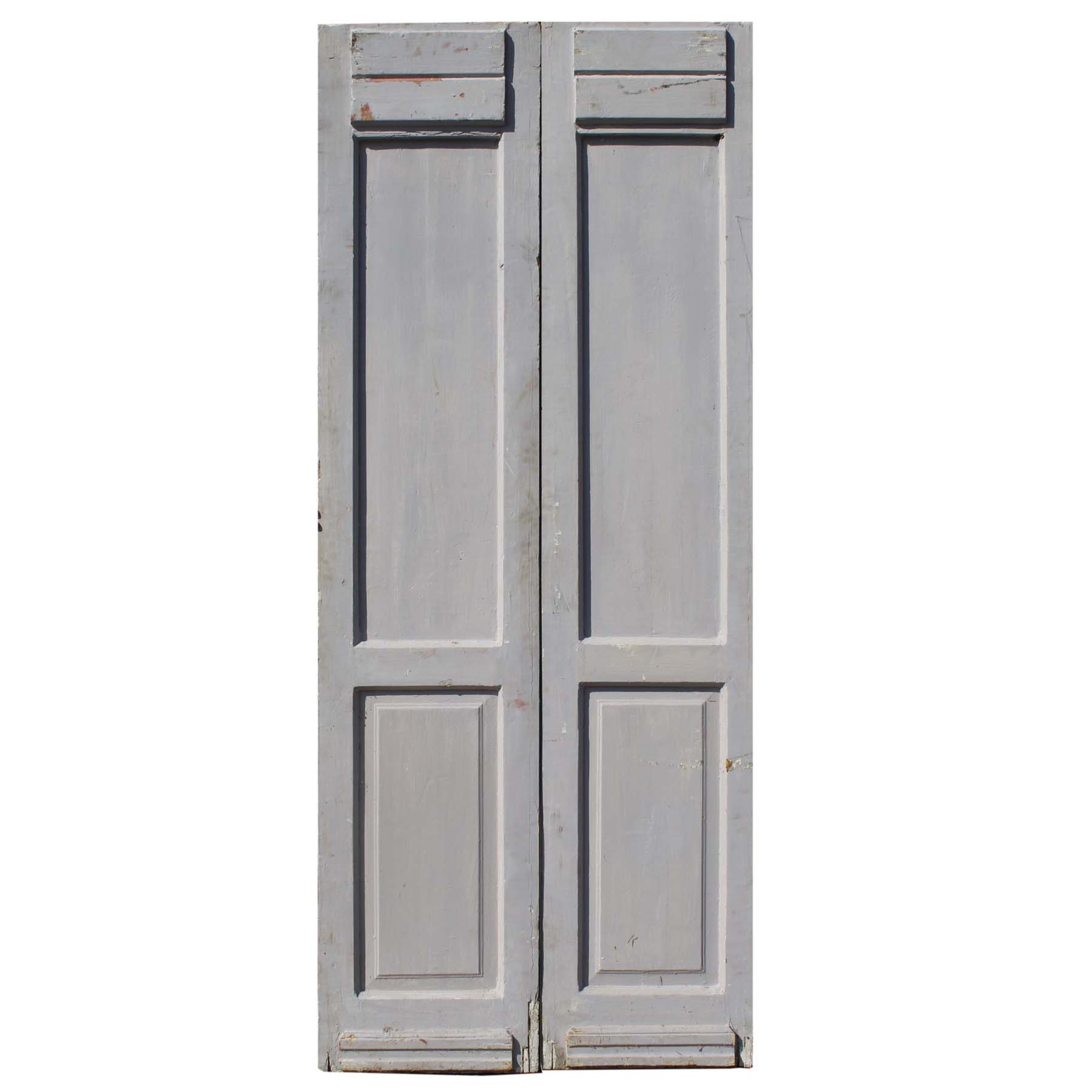 SOLD Pair of 39” Antique Carved French Doors-69135
