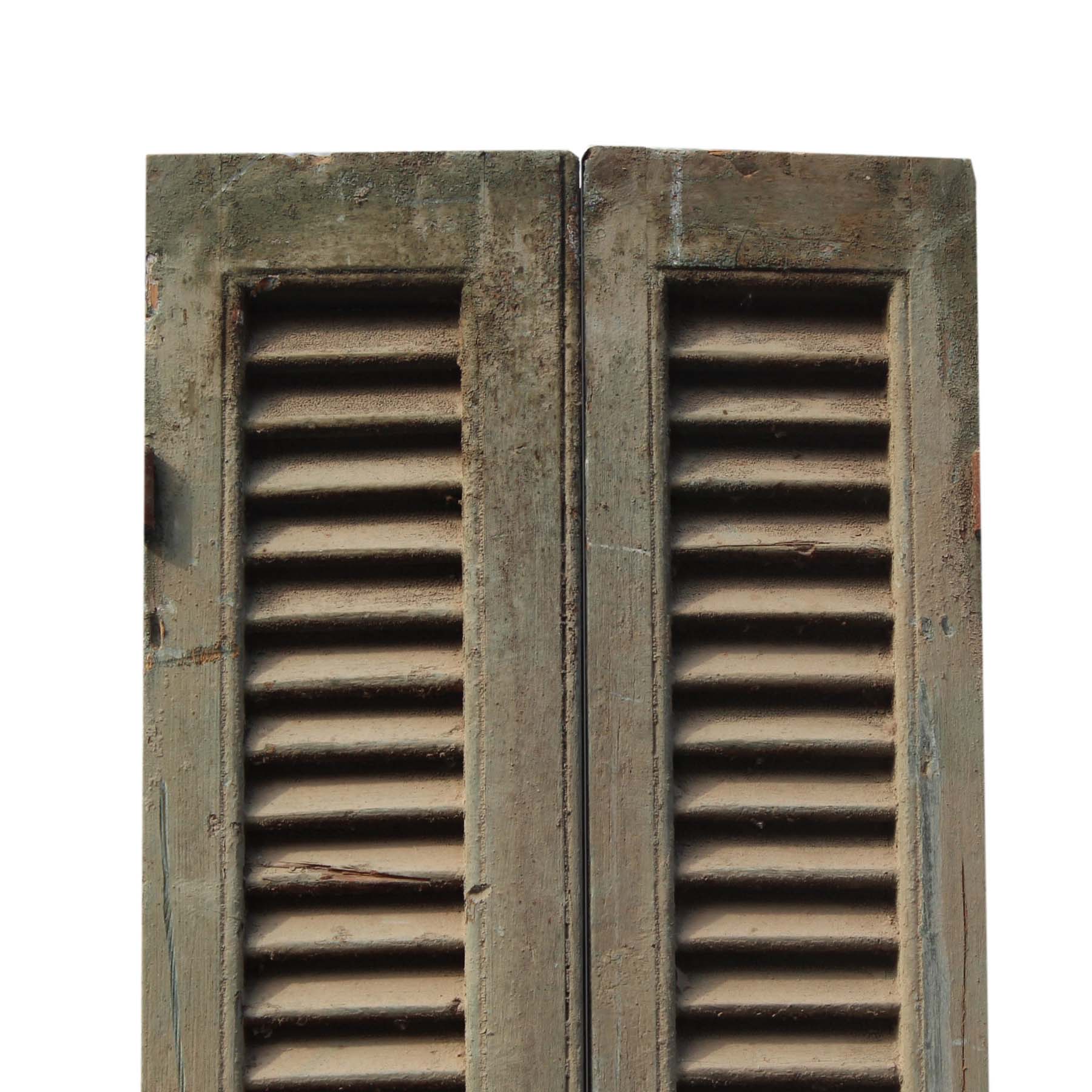 Reclaimed Pair of 8' Wood Shutters, Late 1800’s-69284