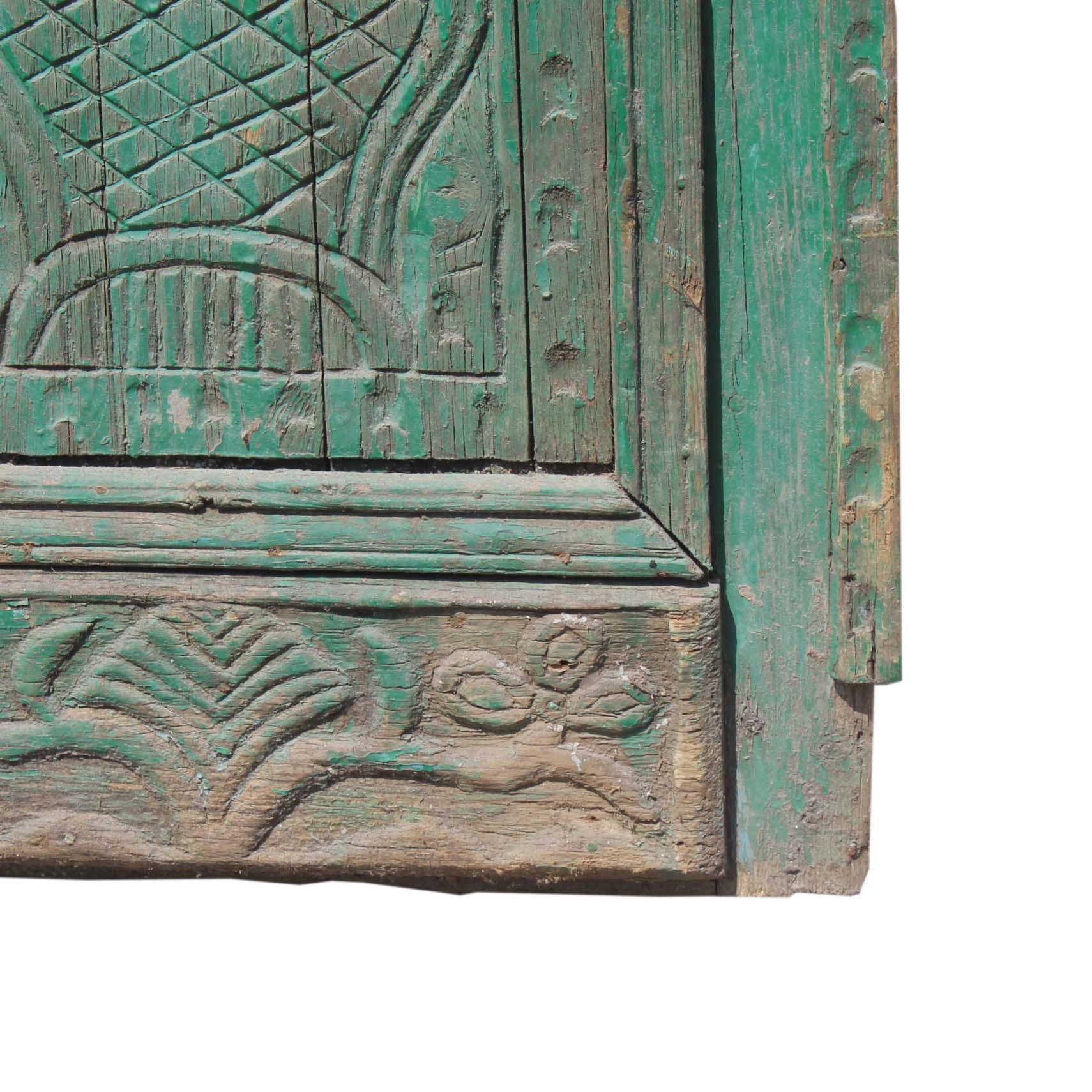 SOLD Antique 27” Door with Carved Details-69162