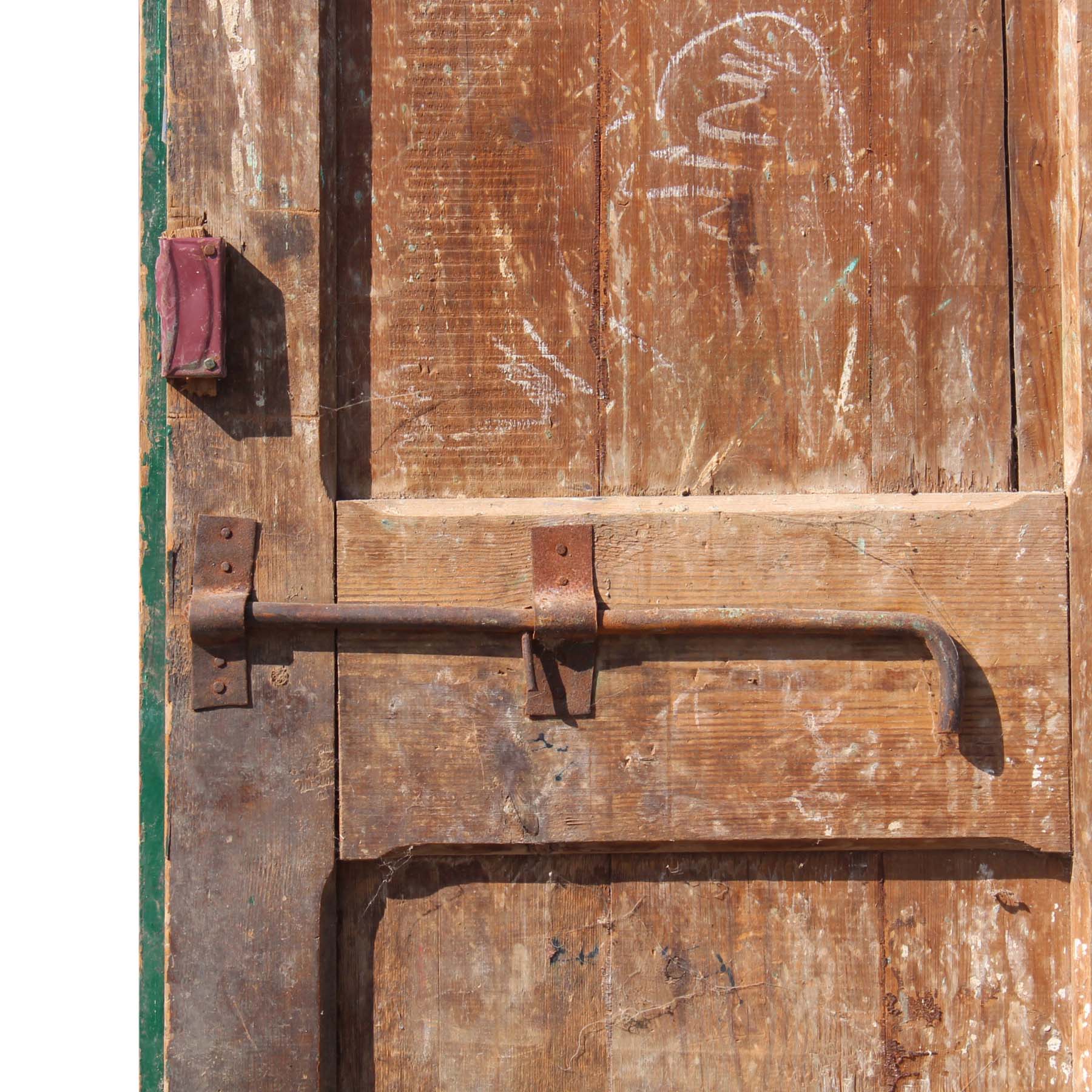 Antique 26” Door with Carved Details-69210